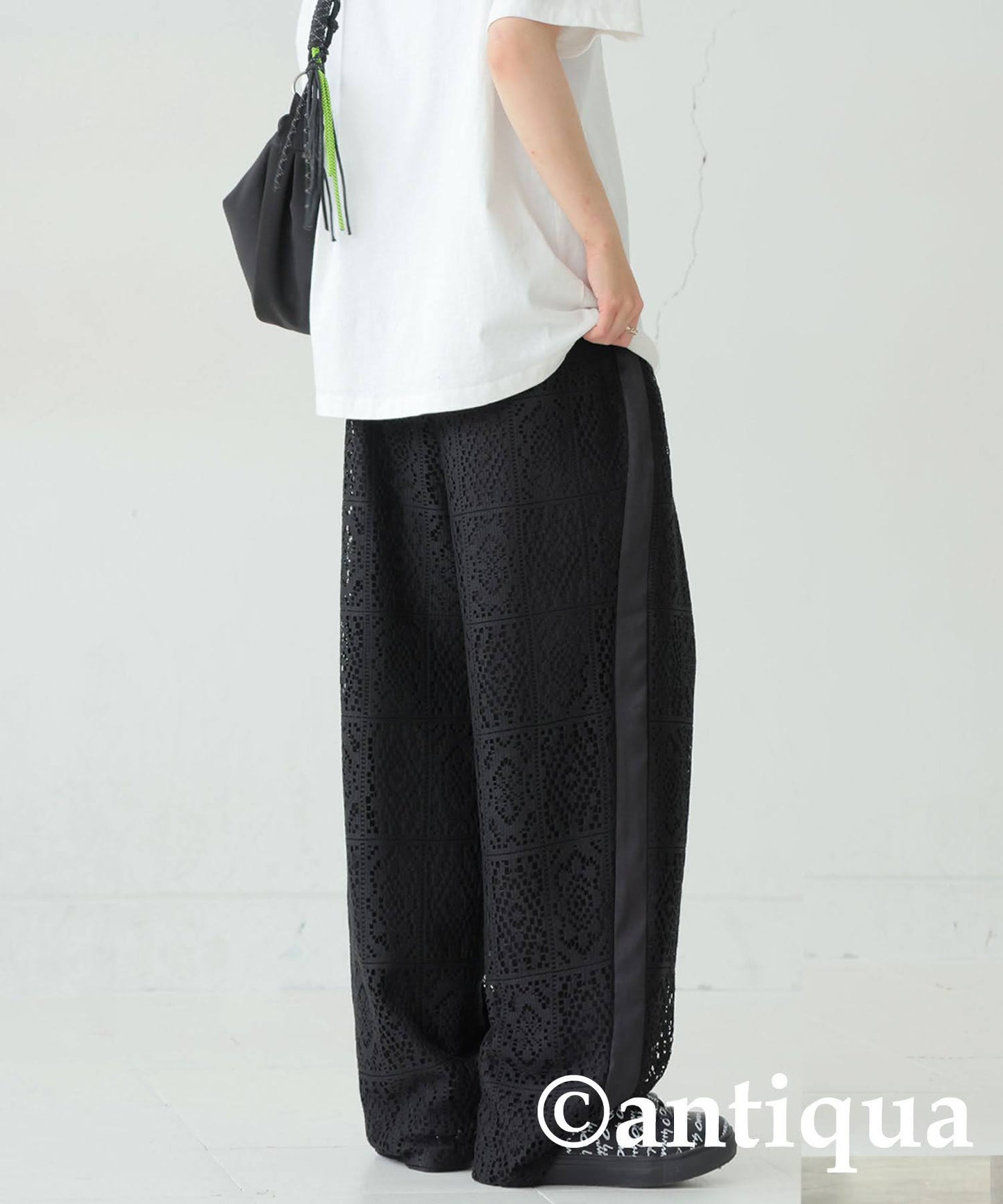 Ladies Block Lace Pants