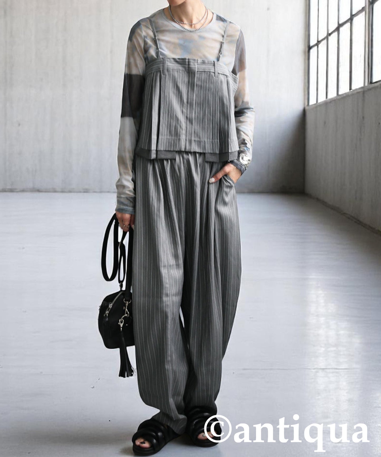 Ladies Striped Cami Bustier