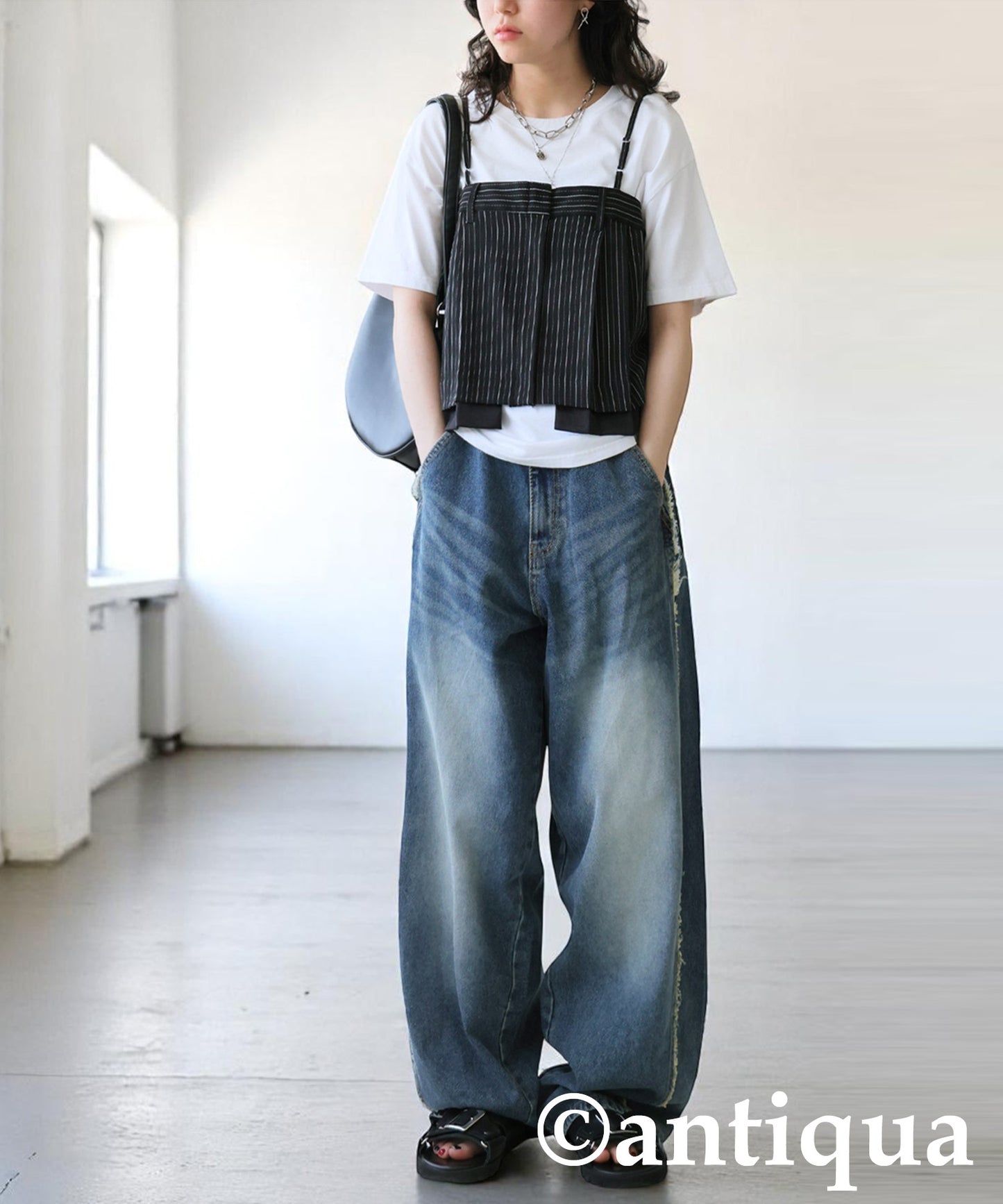 Ladies Striped Cami Bustier