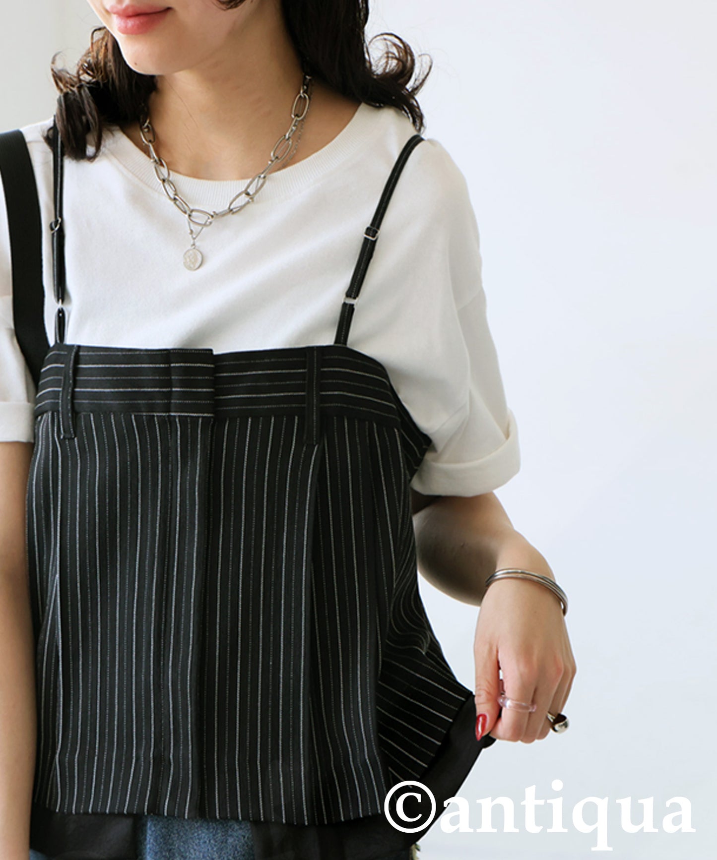 Ladies Striped Cami Bustier