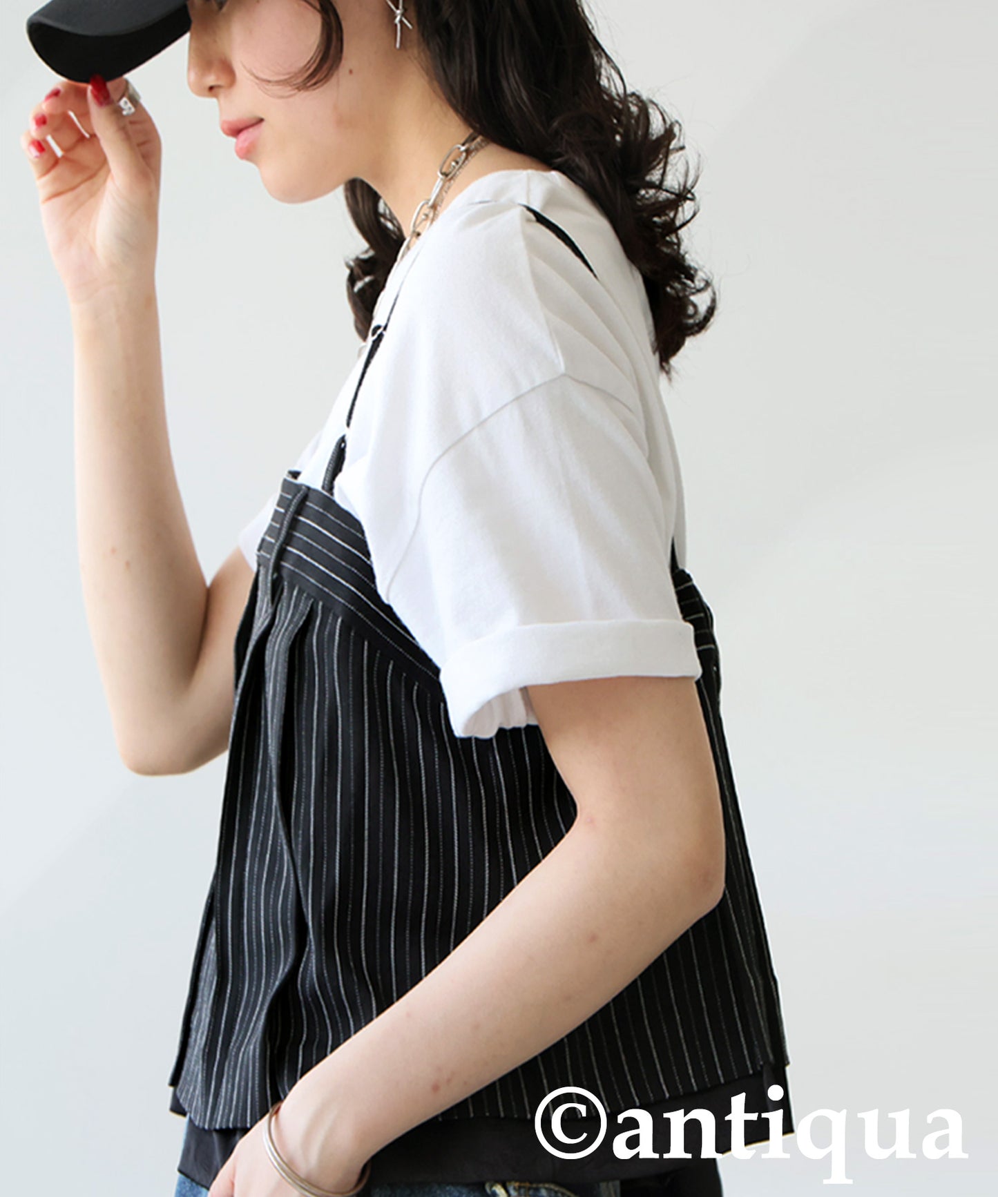 Ladies Striped Cami Bustier