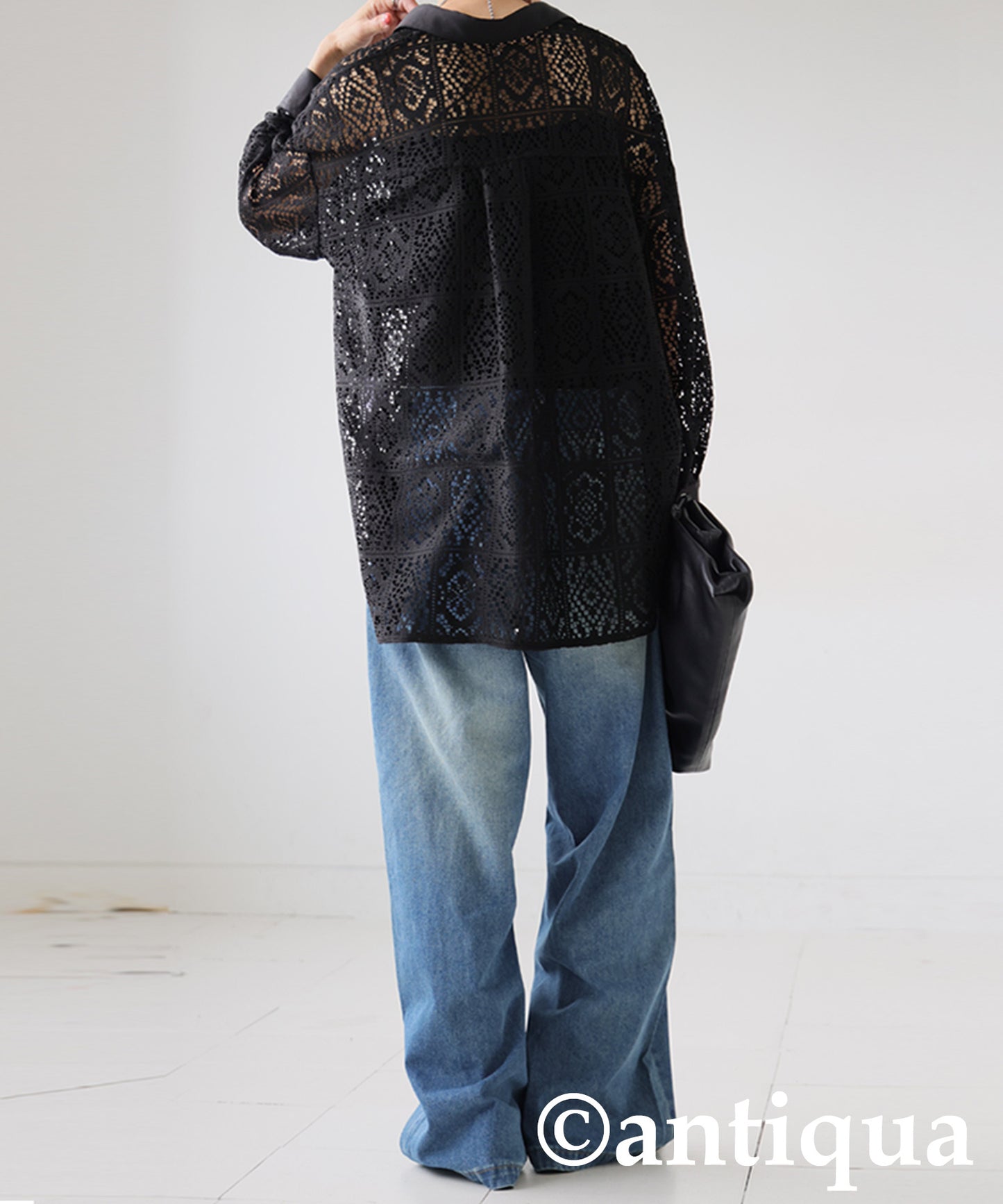 Ladies Block Lace Shirt