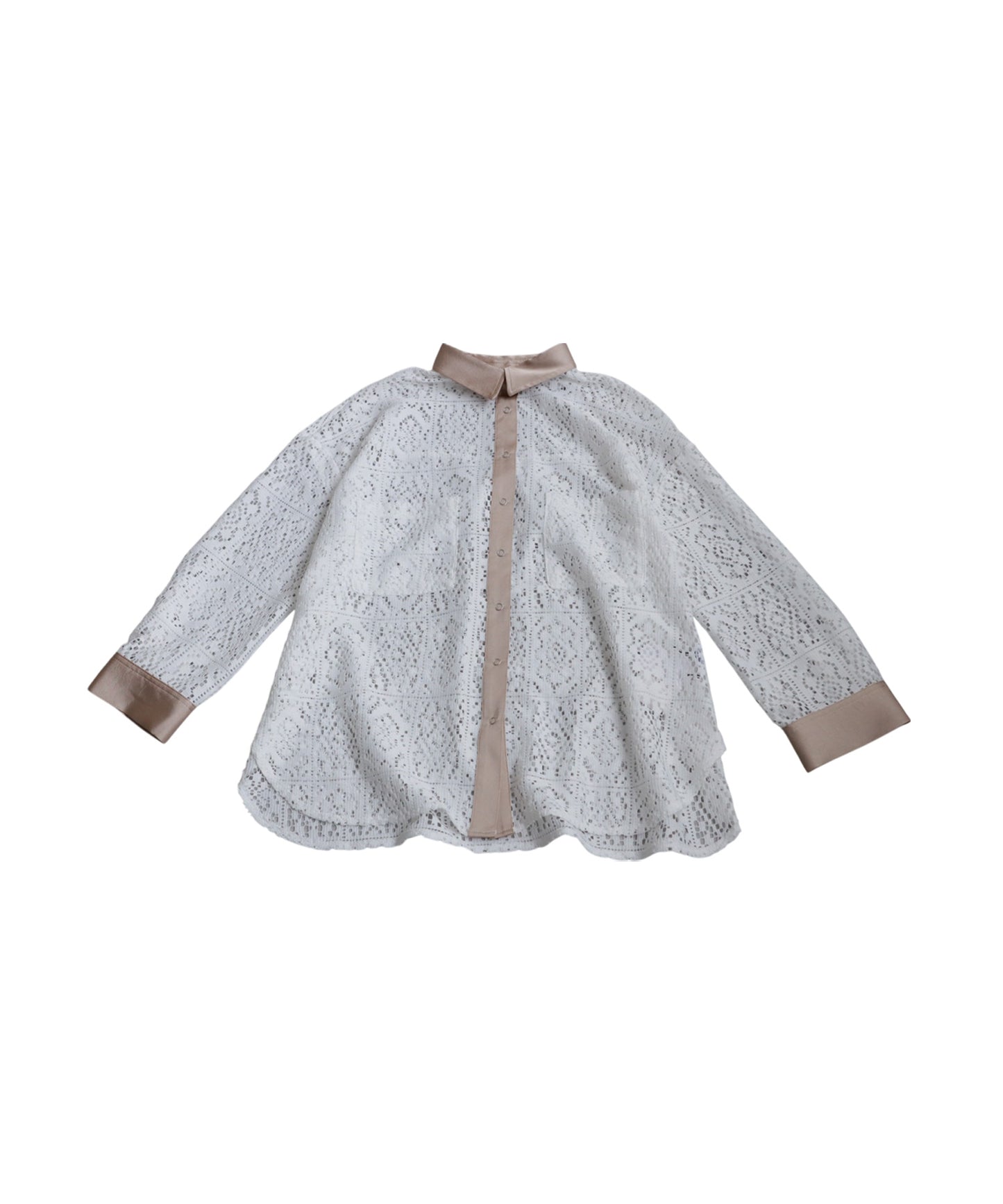 Ladies Block Lace Shirt