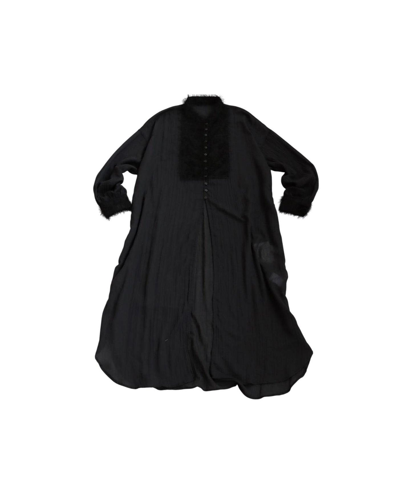 Ladies Fluffy Gauze Long Tunic