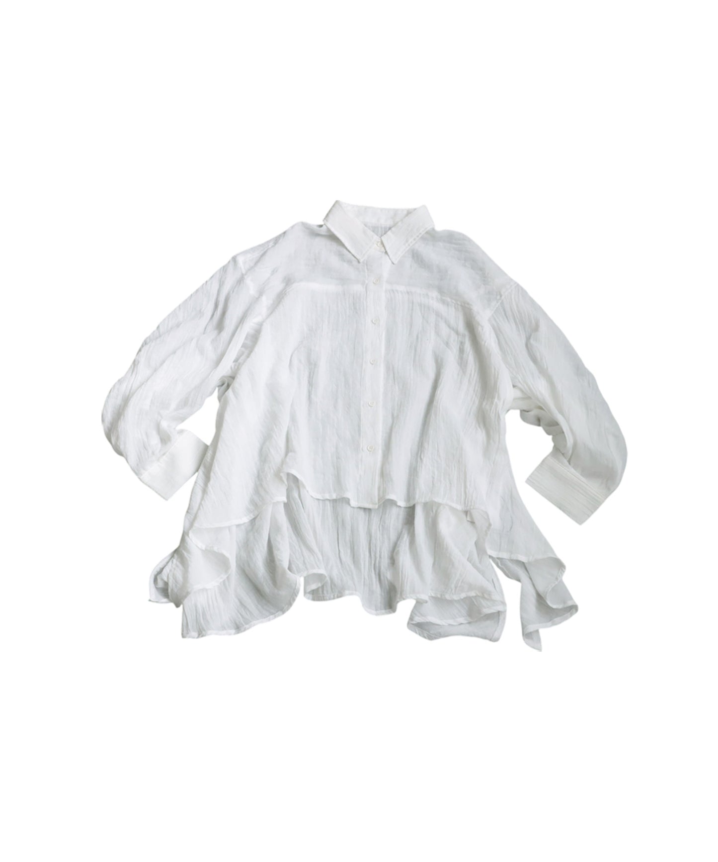 Ladies Fluffy Gauze Shirt