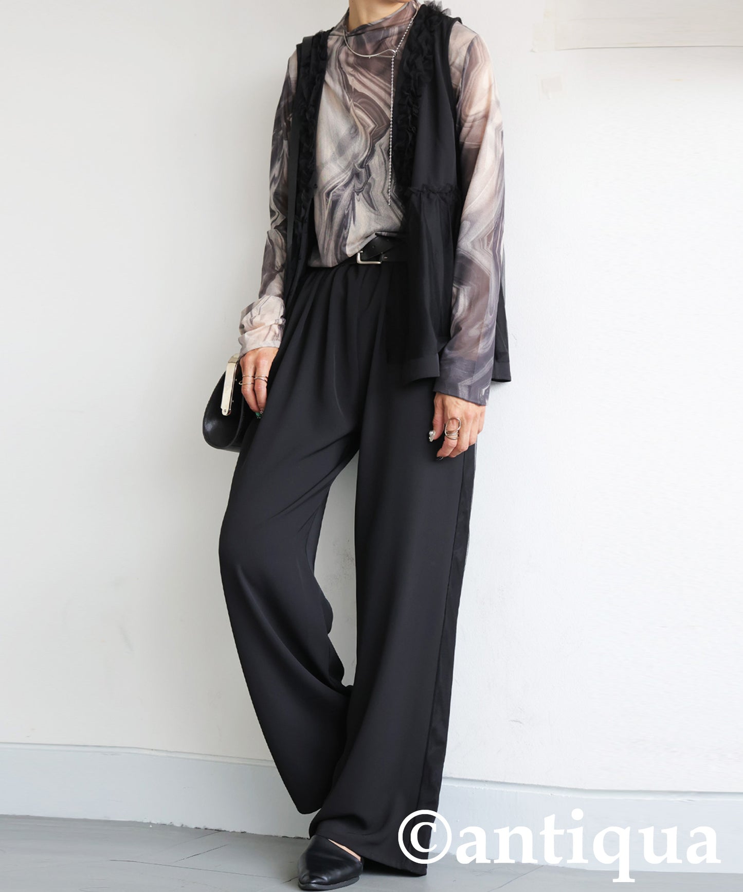 Tulle Frill Vest Ladies