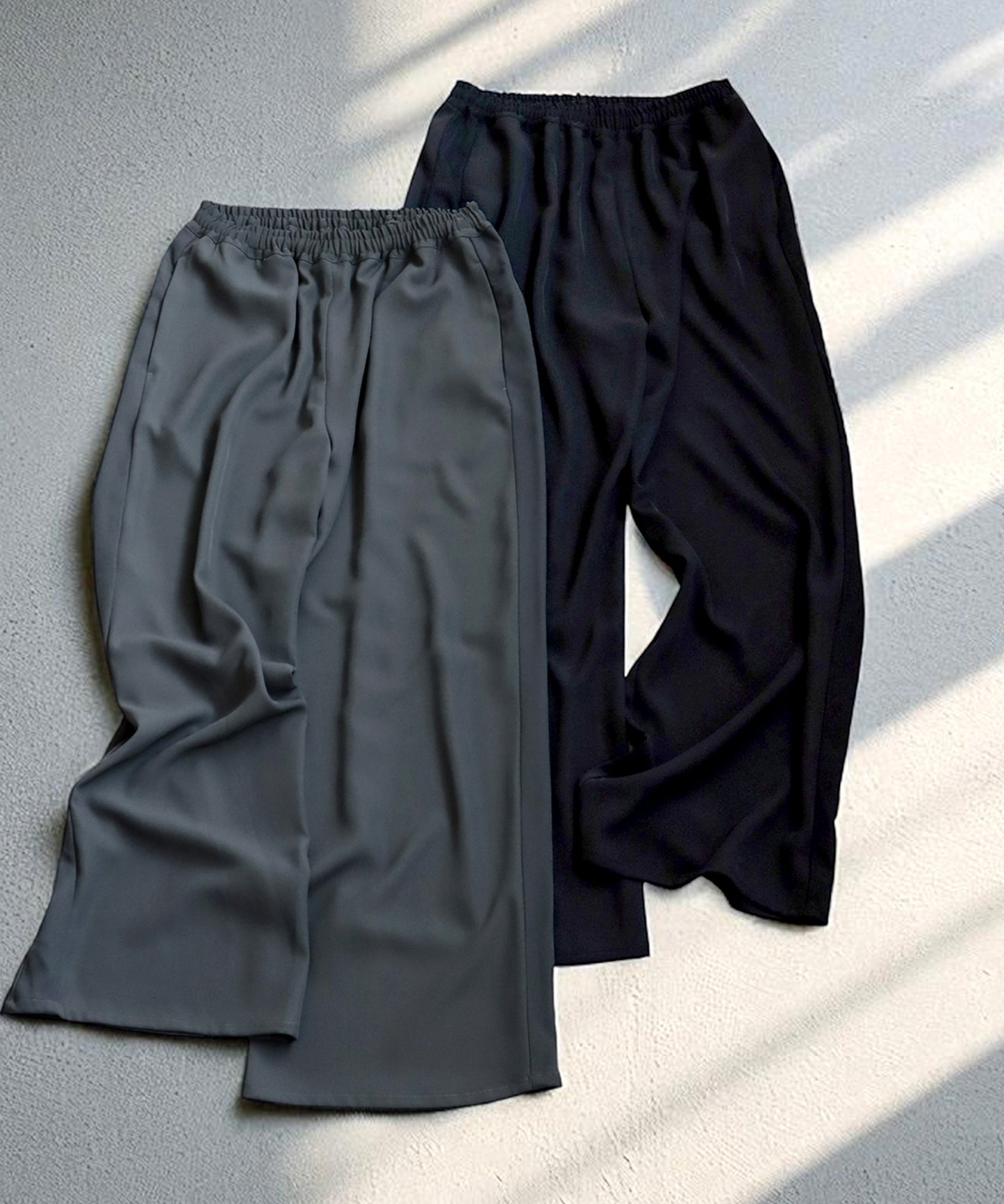 Side Tulle Switching Pants Ladies