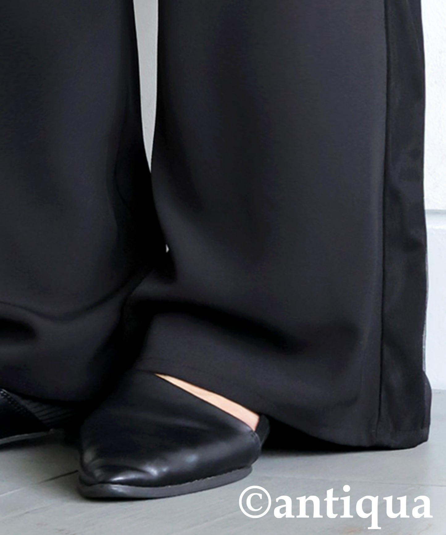 Side Tulle Switching Pants Ladies