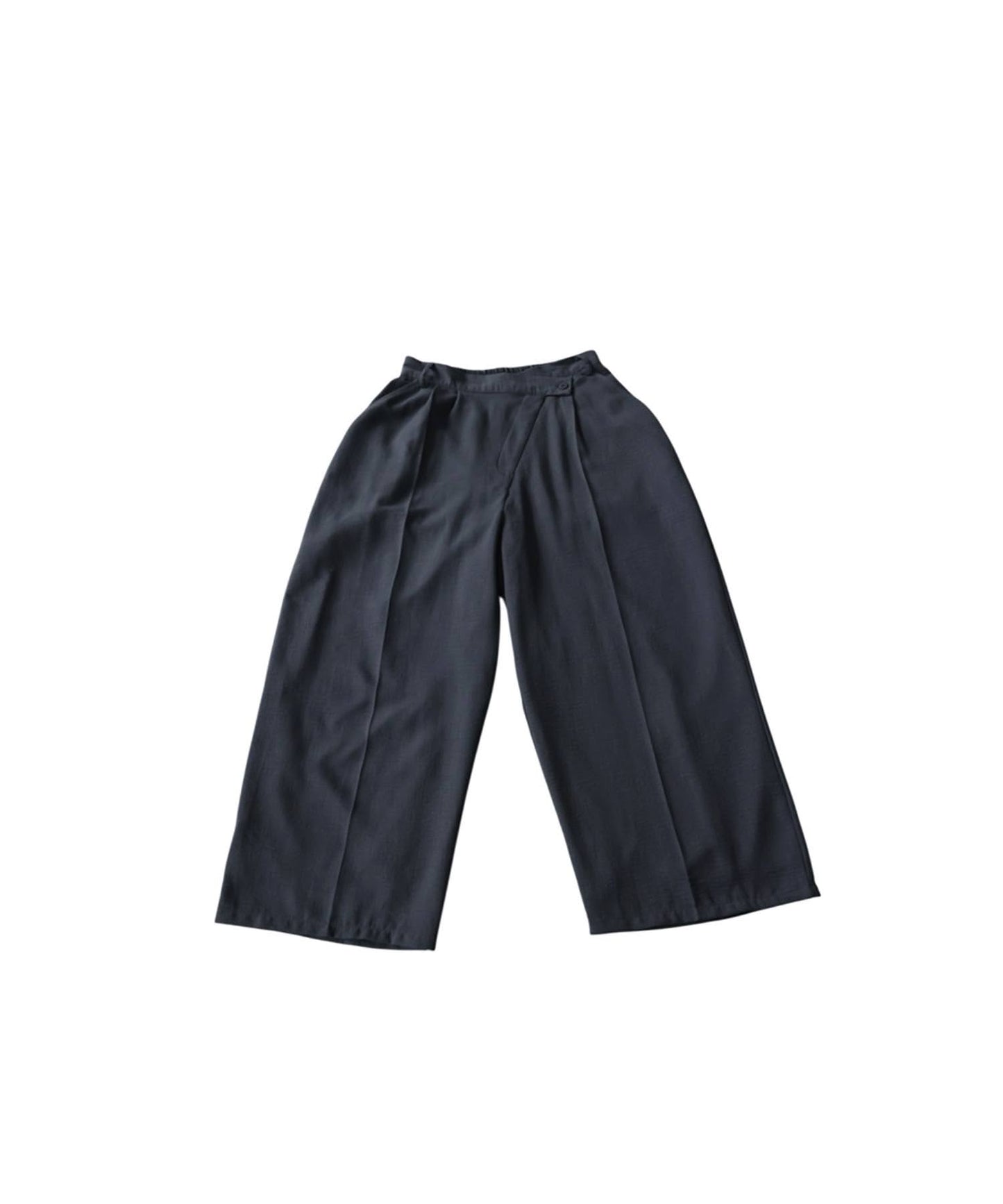 Linen-Like Wide-Leg Pants Ladies