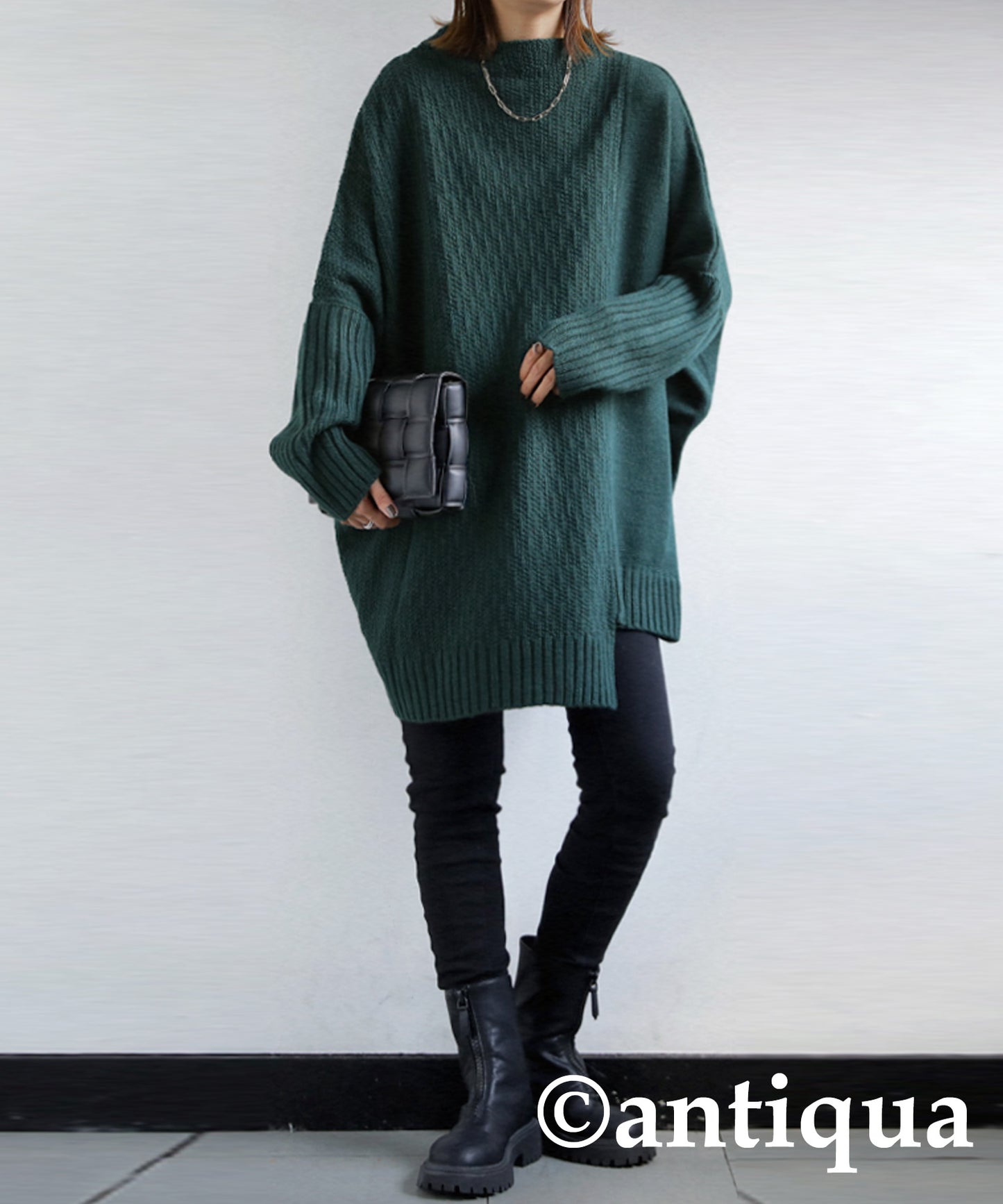 Asymmetric Design Knit Ladies