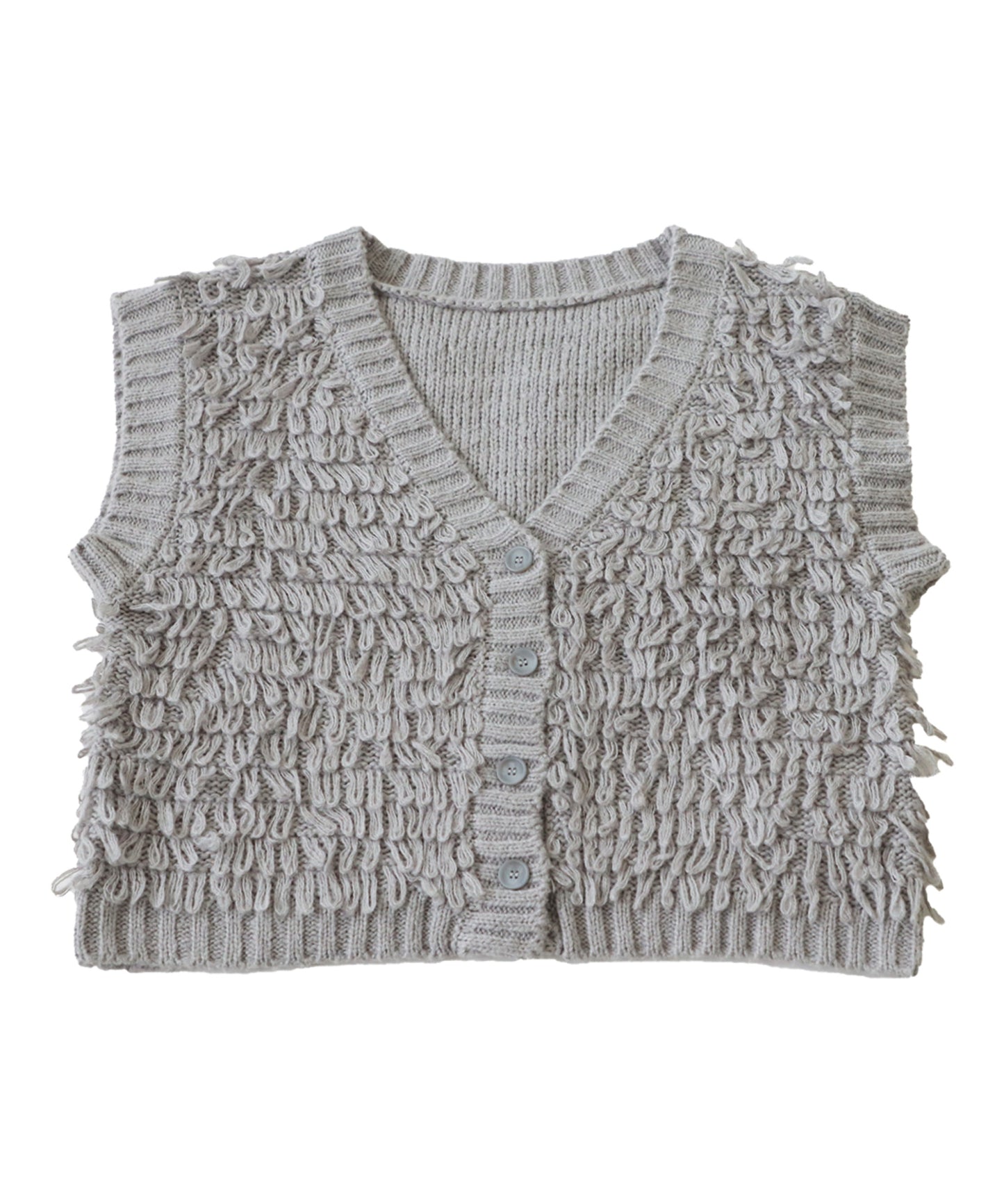 Loop Knit Vest Ladies