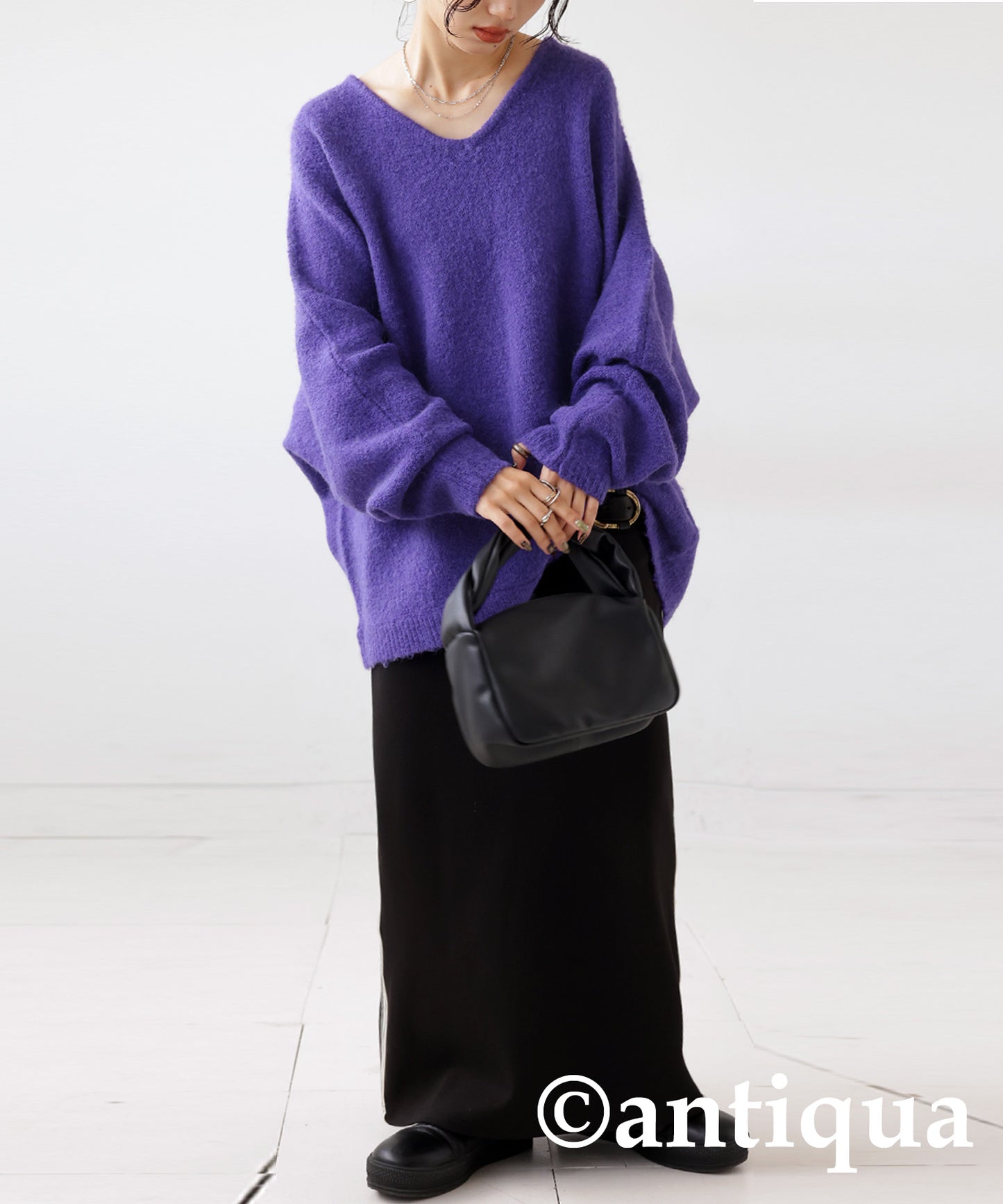 Plain stitch knit Ladies