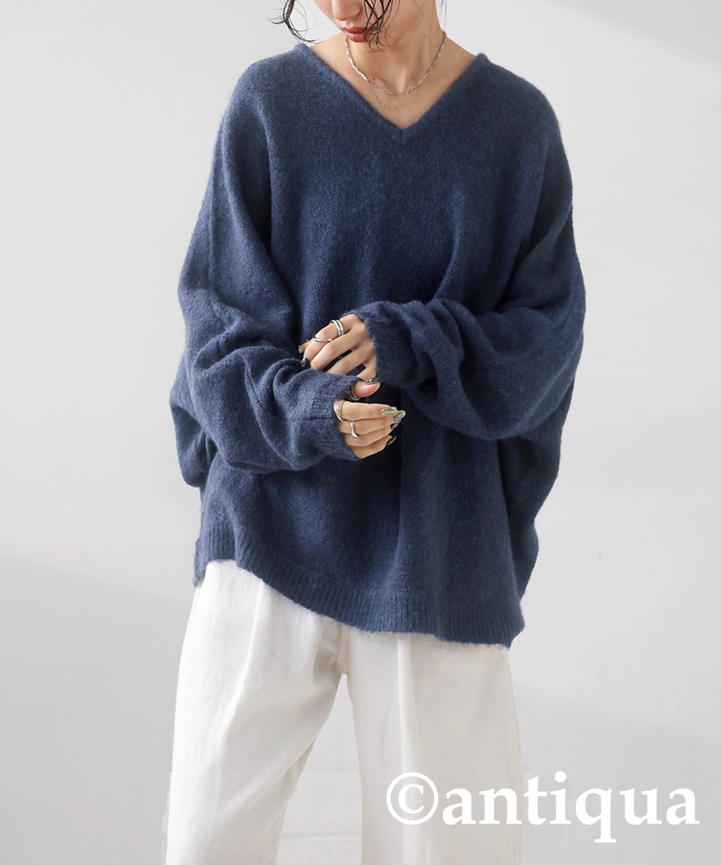 Plain stitch knit Ladies