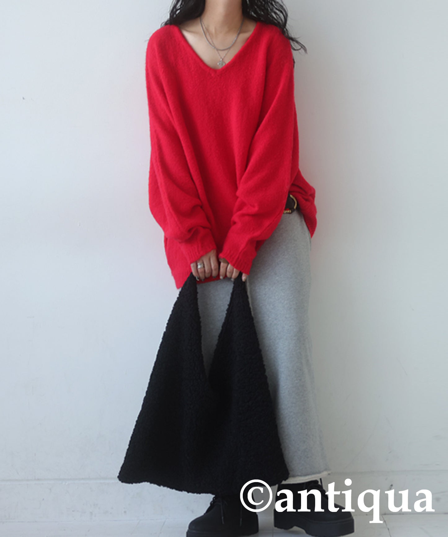 Plain stitch knit Ladies