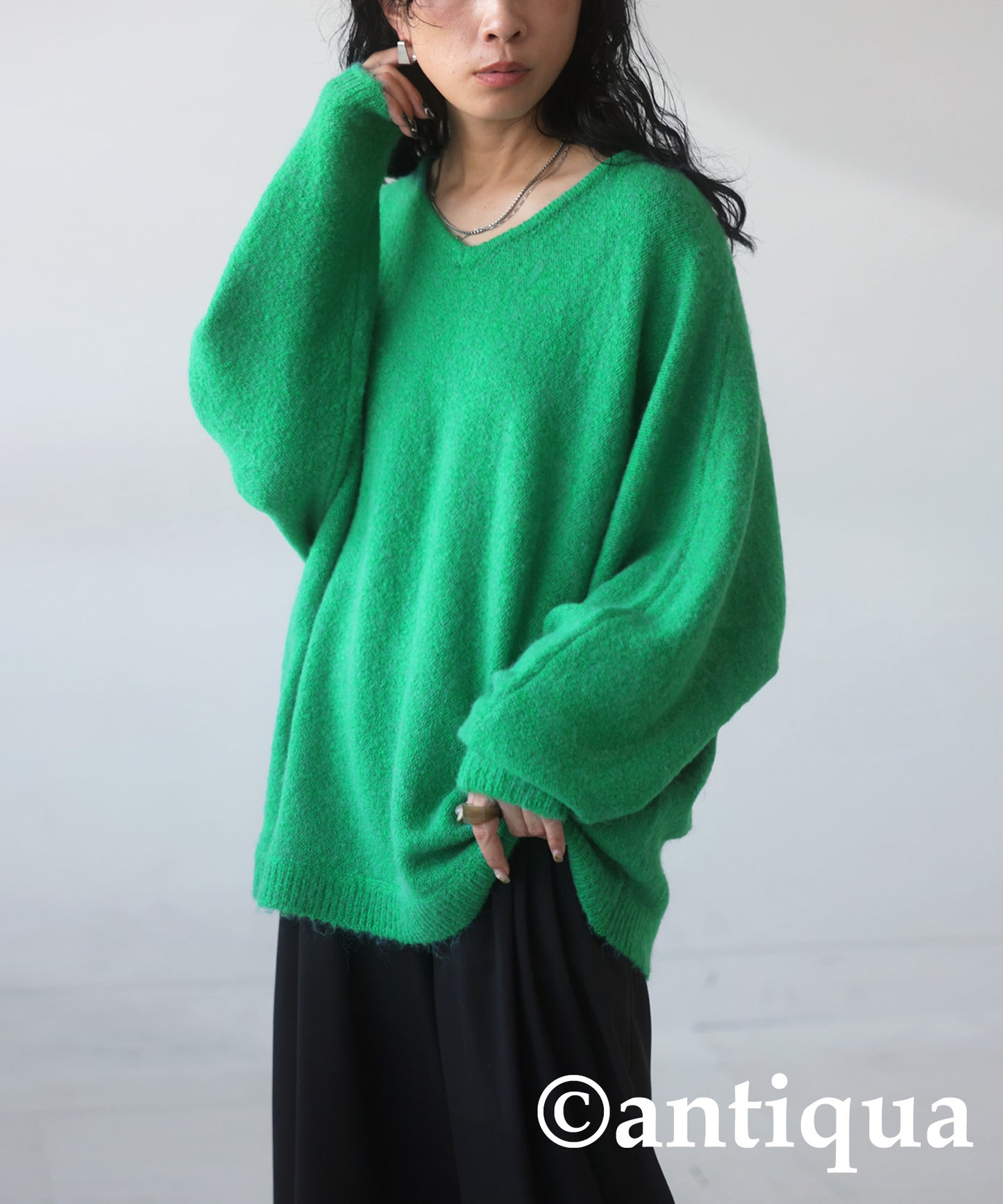 Plain stitch knit Ladies