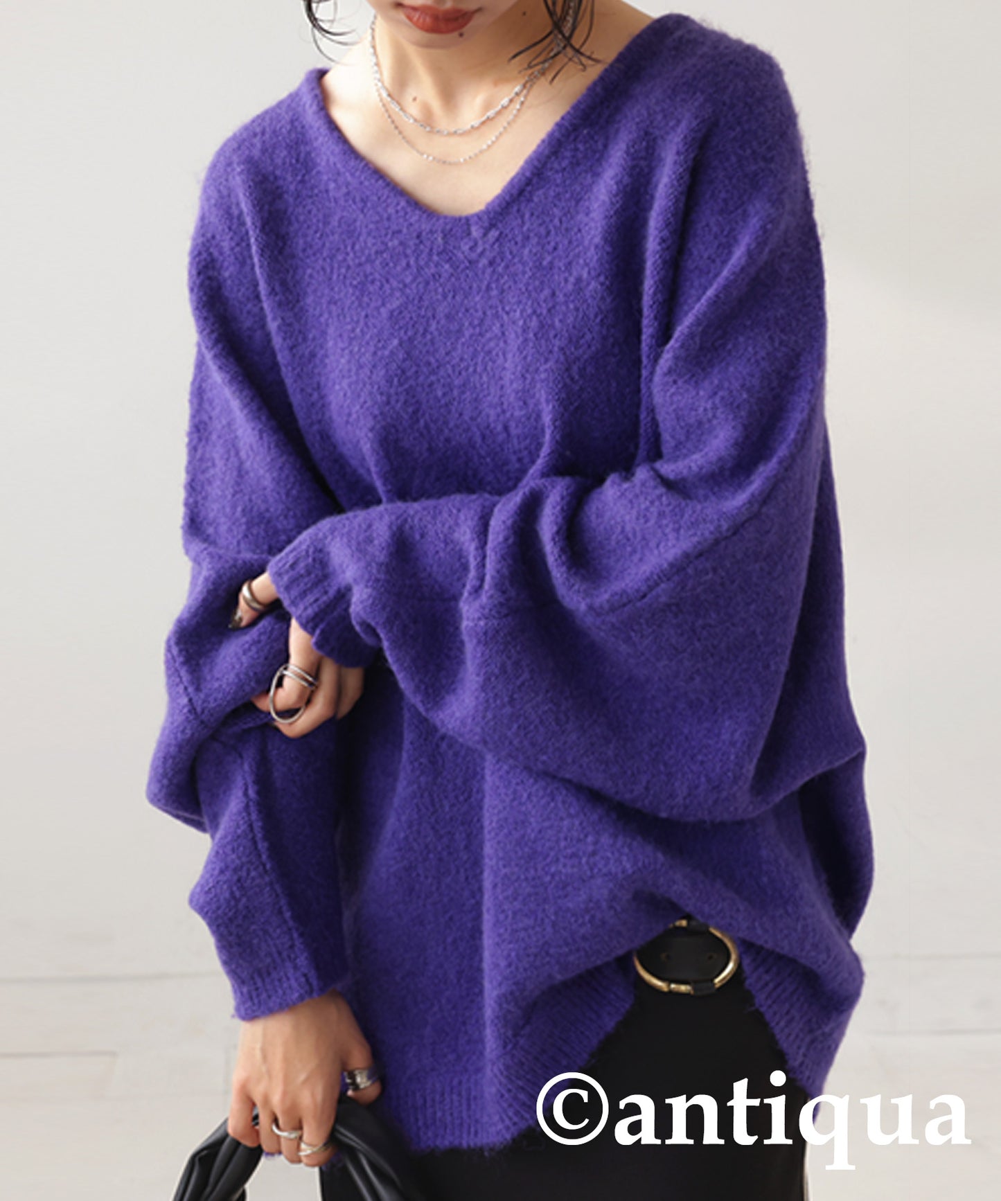 Plain stitch knit Ladies