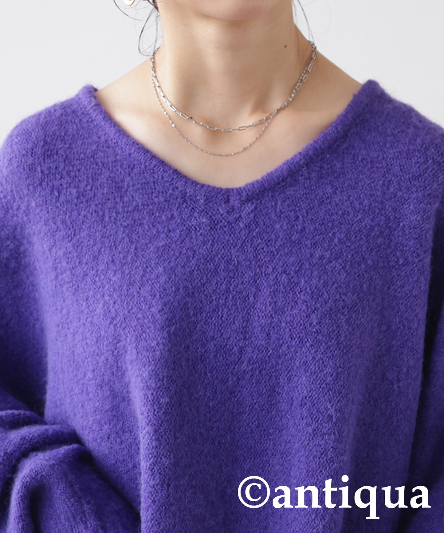 Plain stitch knit Ladies