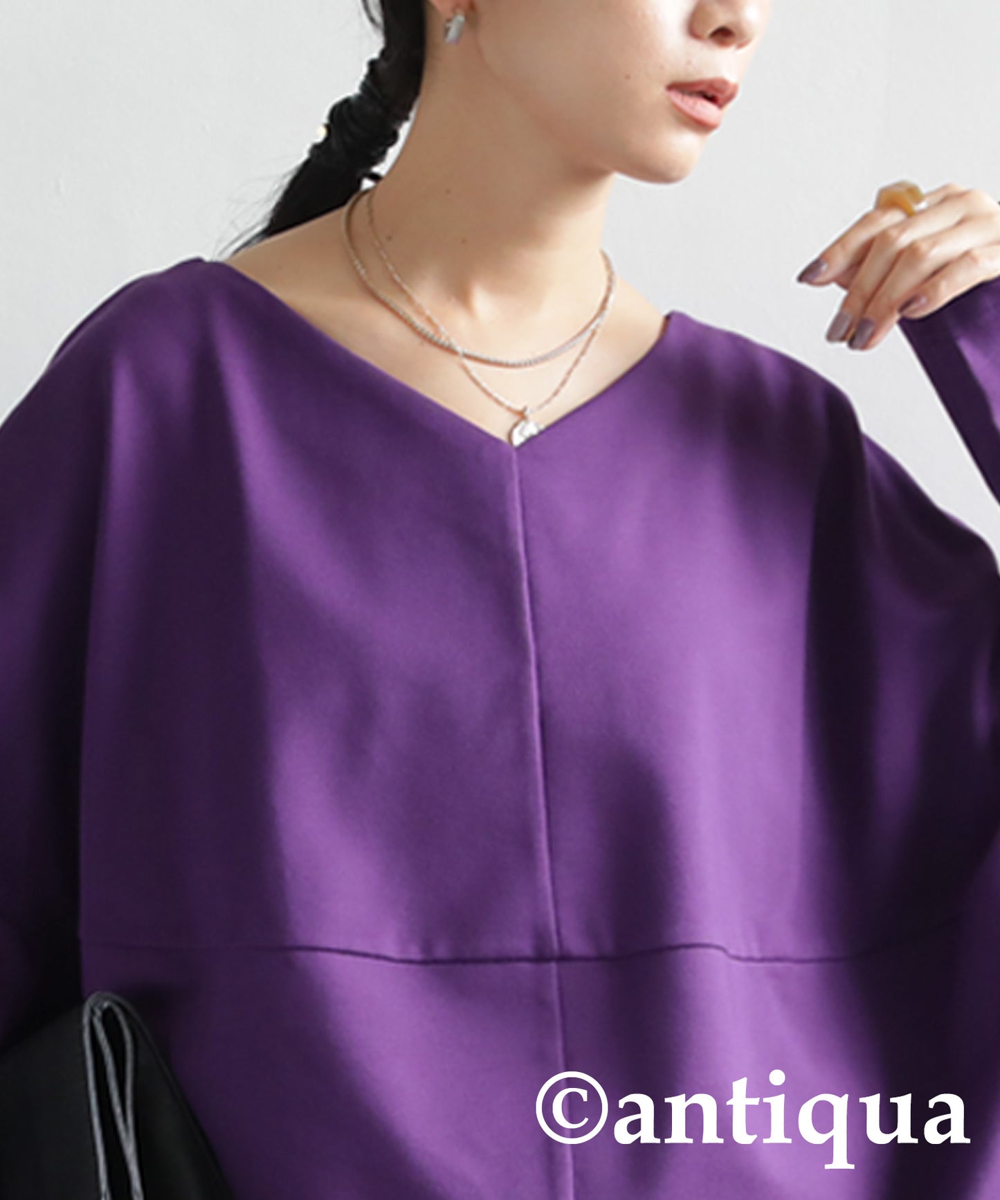 Cocoon Silhouette Tops Ladies