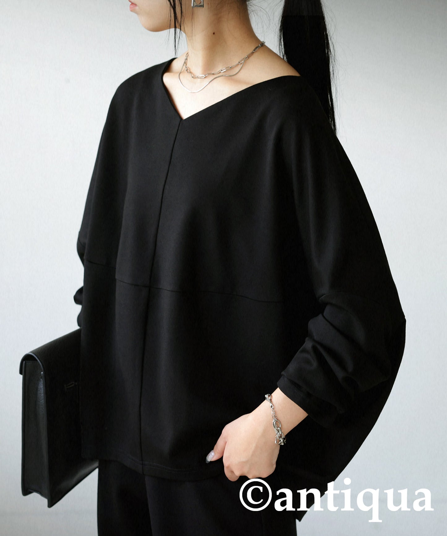 Cocoon Silhouette Tops Ladies