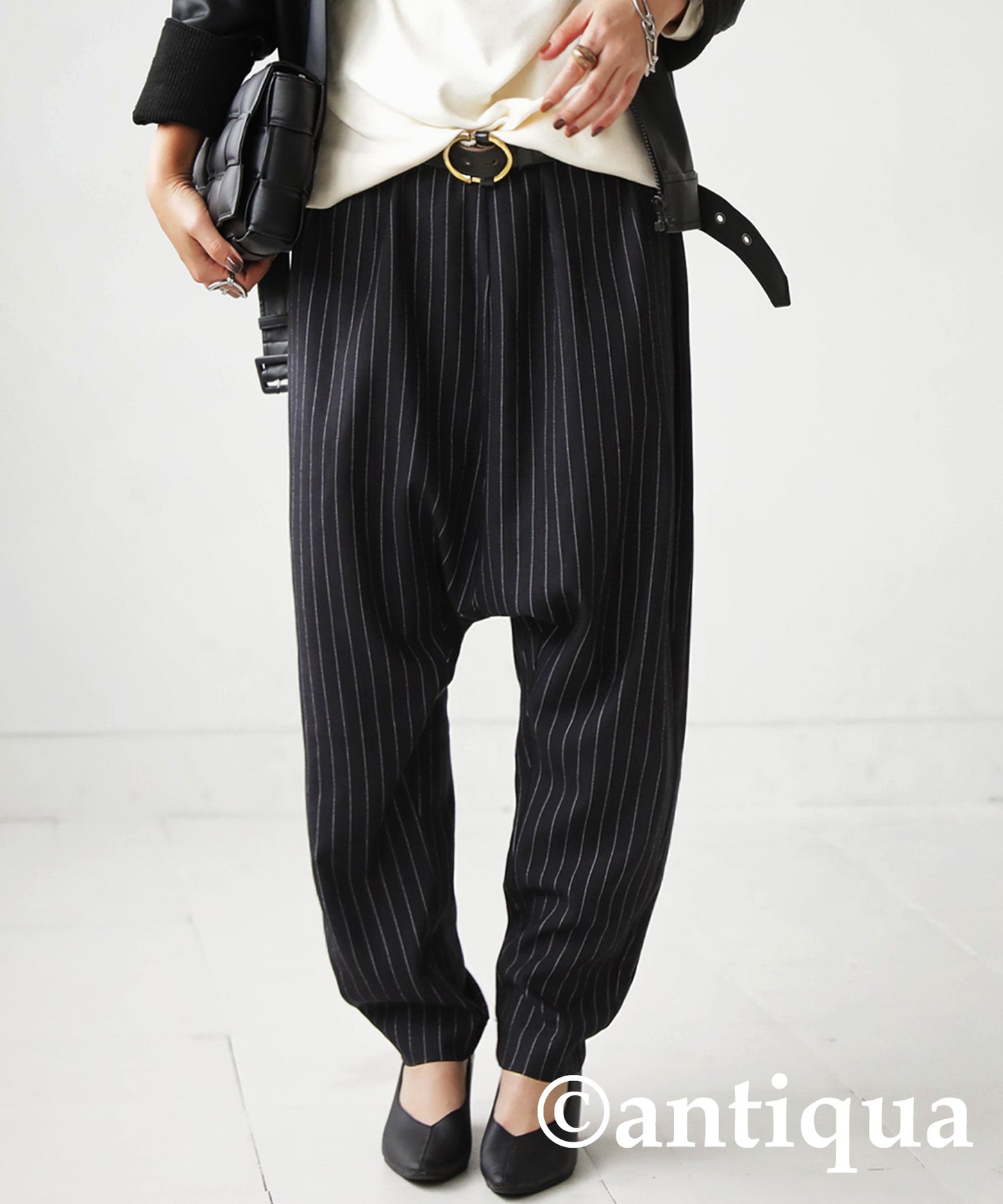 Ladies Saruel strip pants