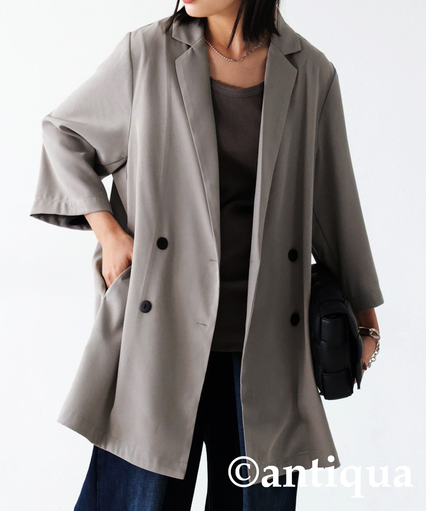 3/4 sleeve length jacket Ladies