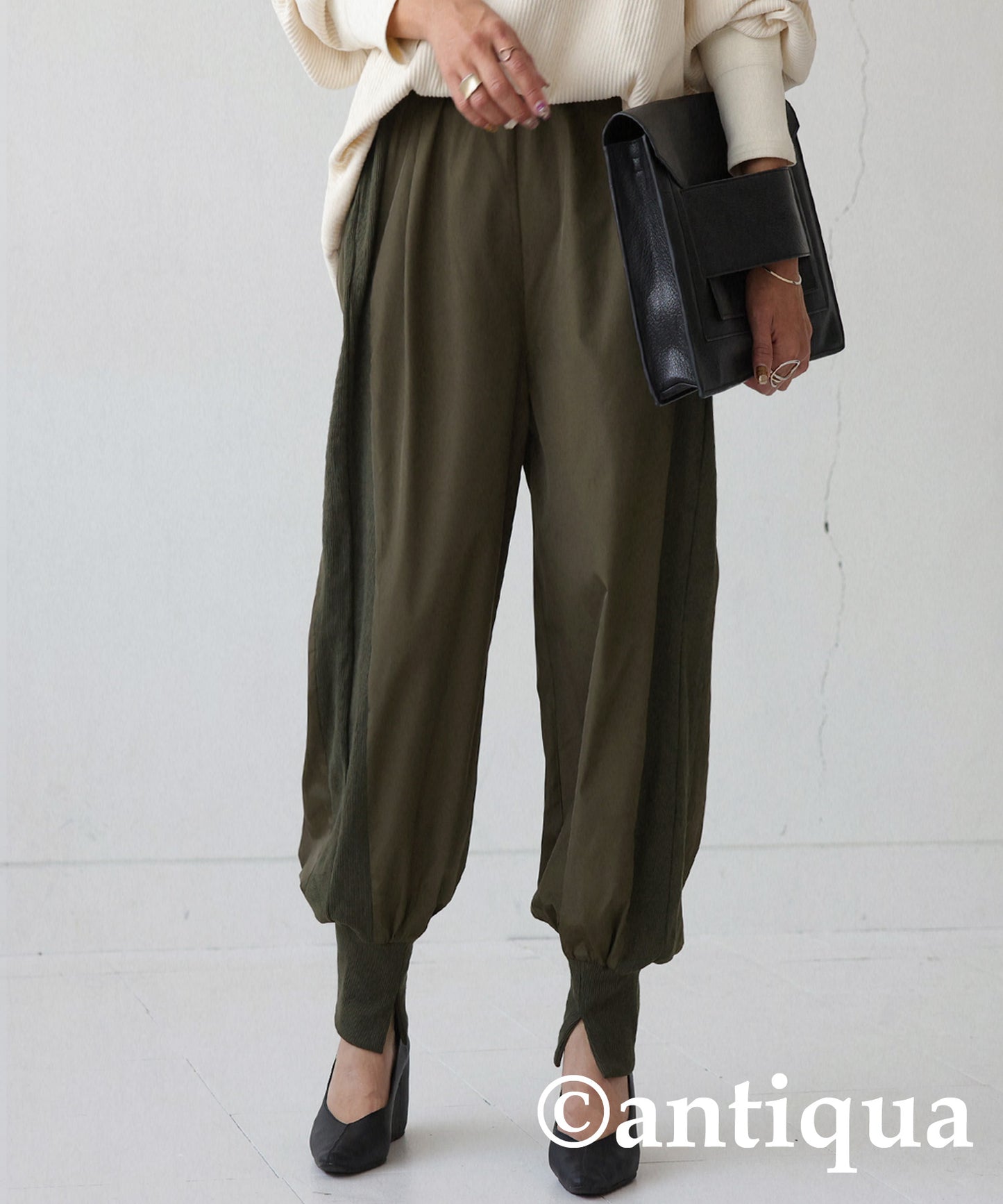 Hem slitLadies Jogger Pants