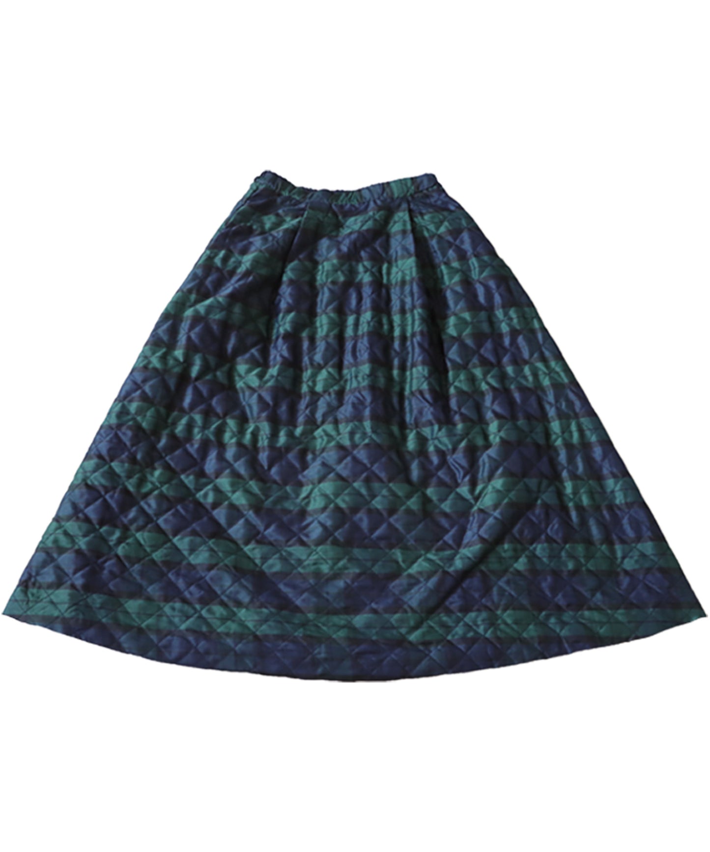 Quilting tartan check skirt Ladies