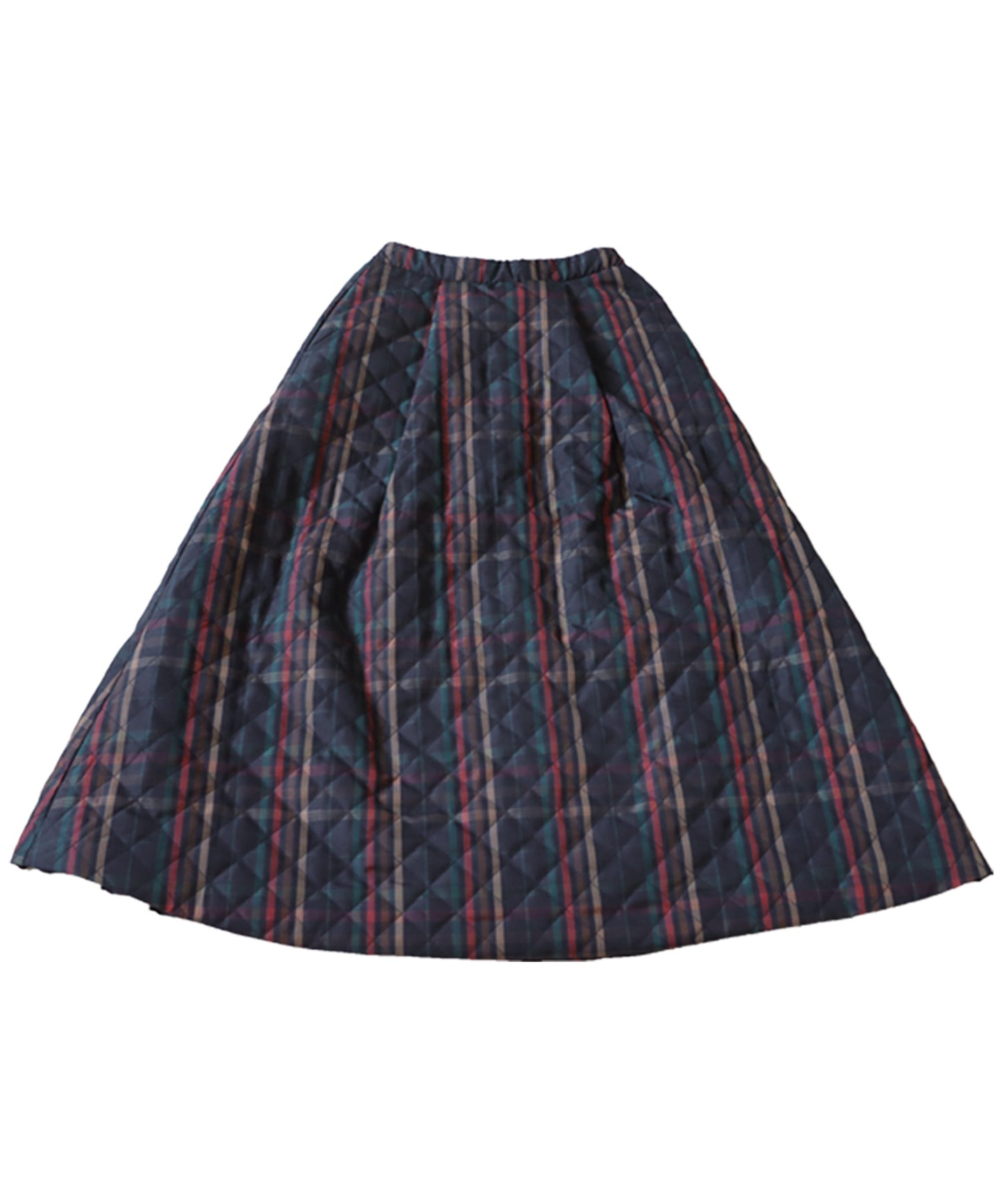 Quilting tartan check skirt Ladies