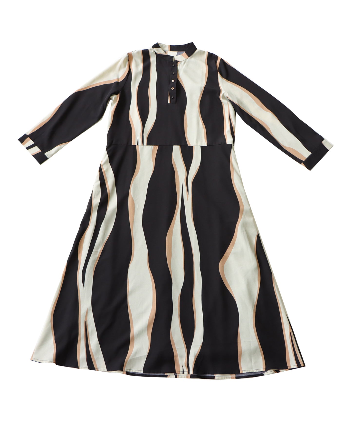 Nuance Striped pattern Dress Ladies