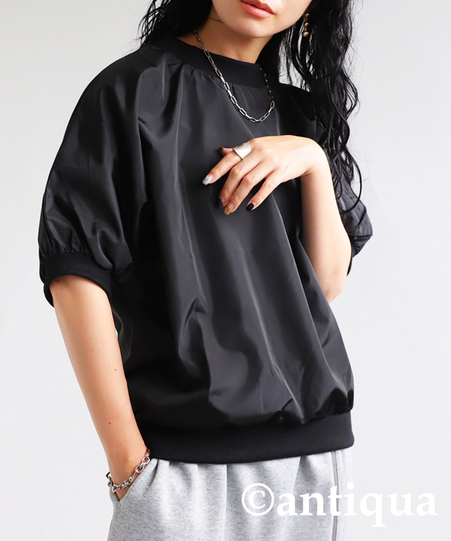 Military MA-1 Dolman sleeve Tops Ladies