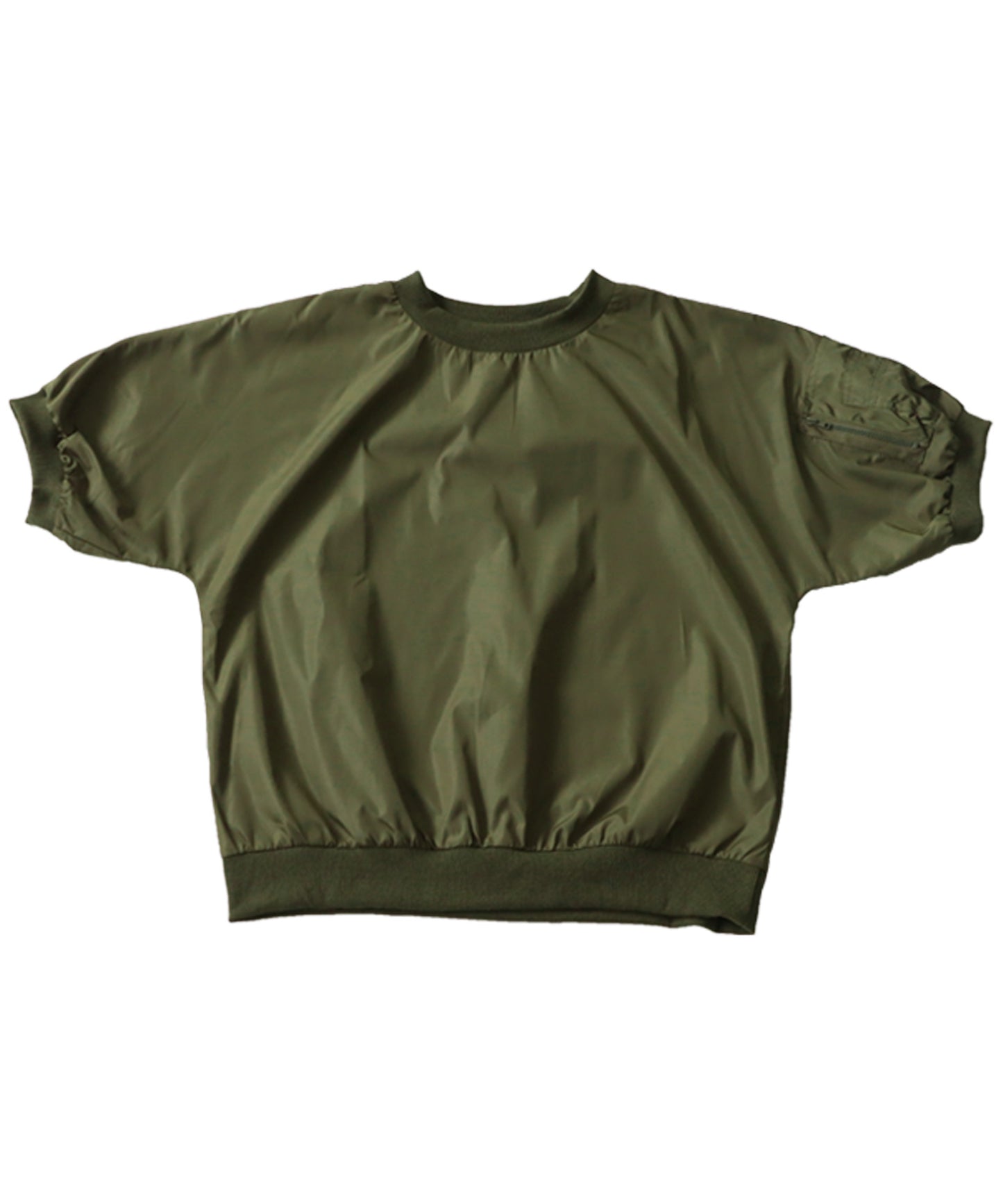 Military MA-1 Dolman sleeve Tops Ladies