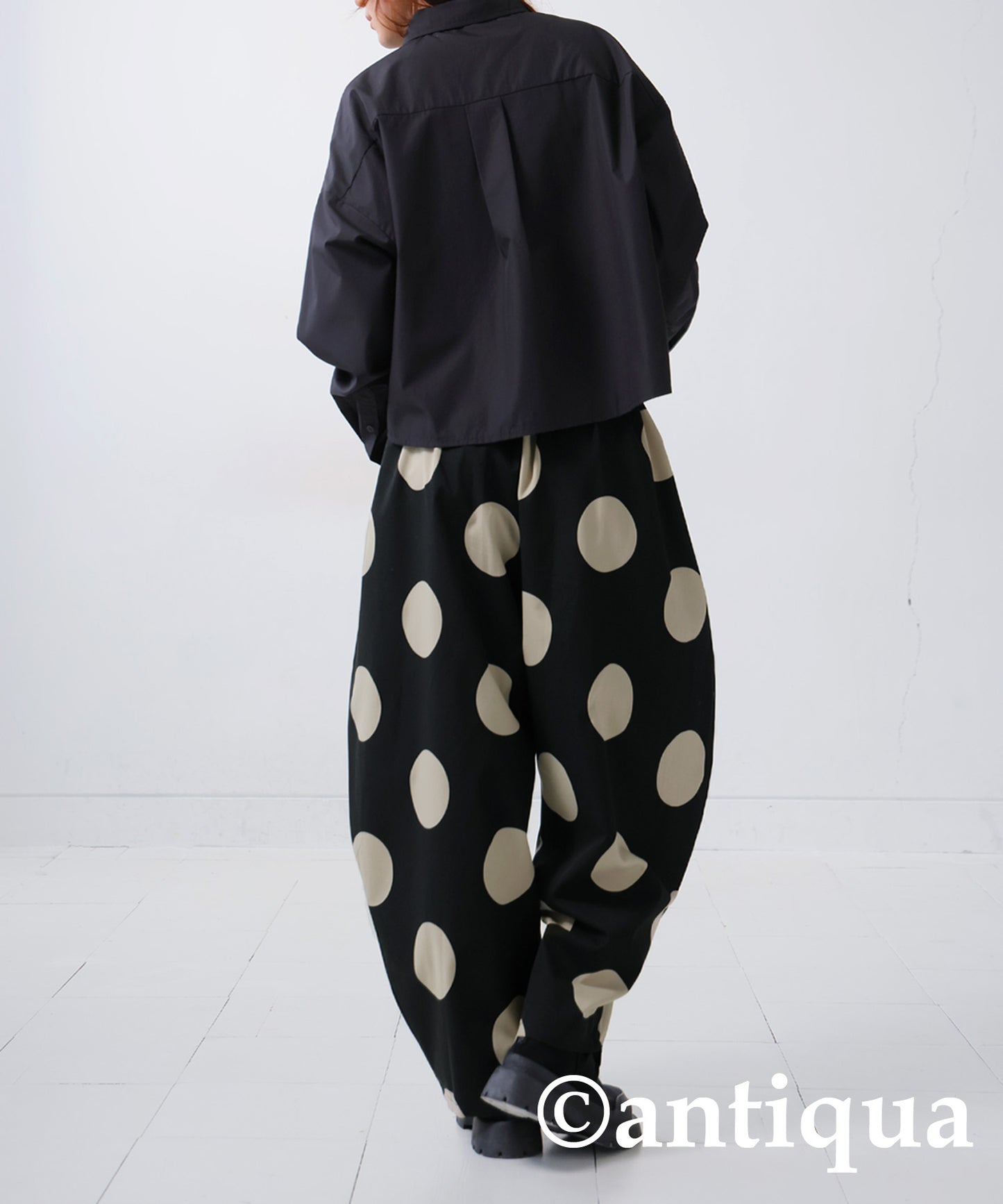 Dot pattern Circus pants Ladies