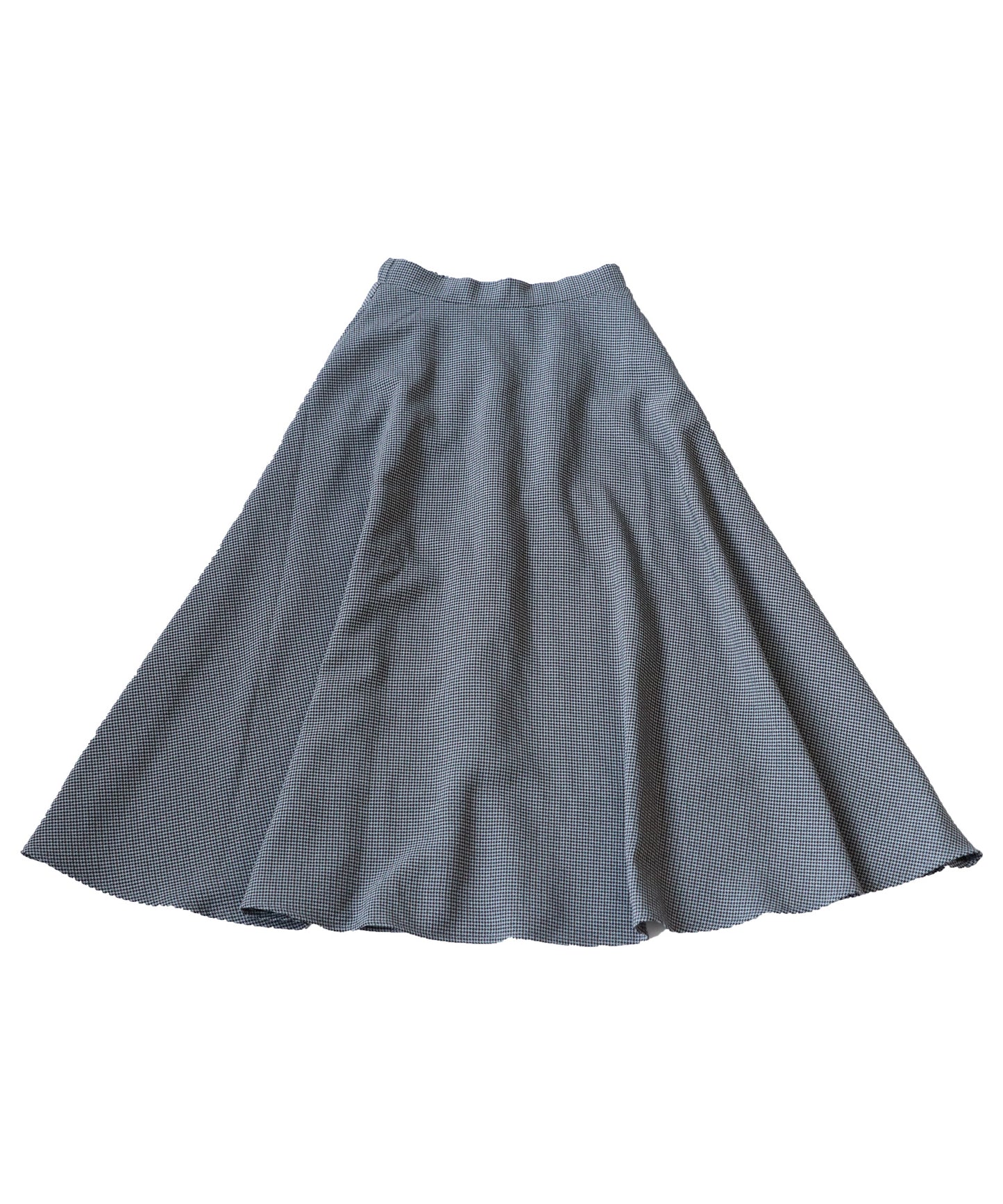 Gun Club Check Pattern A-line Skirt Ladies