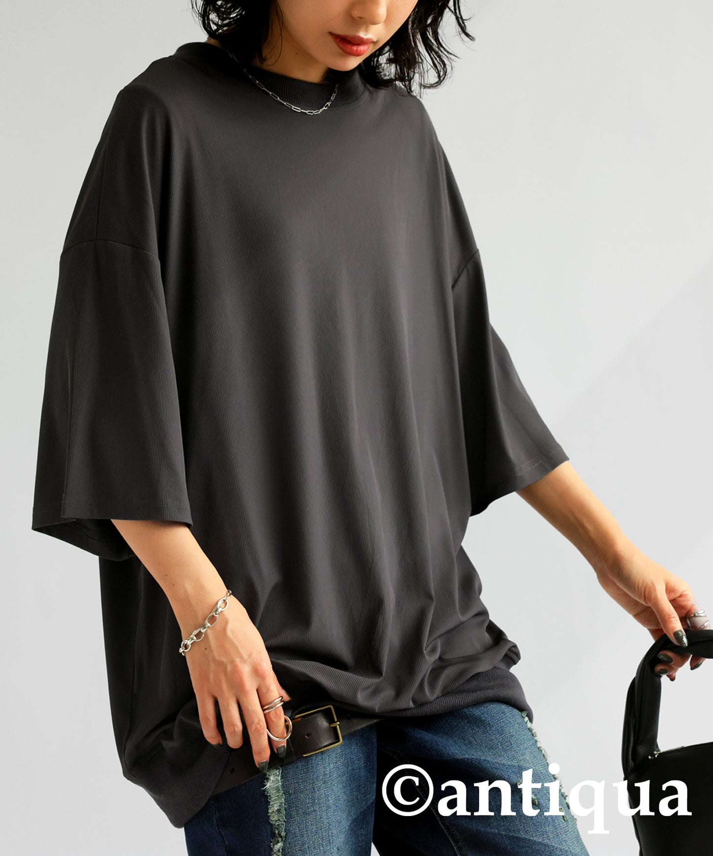 Uv Cut / Cool Touch Fabric T -Shirt Ladies