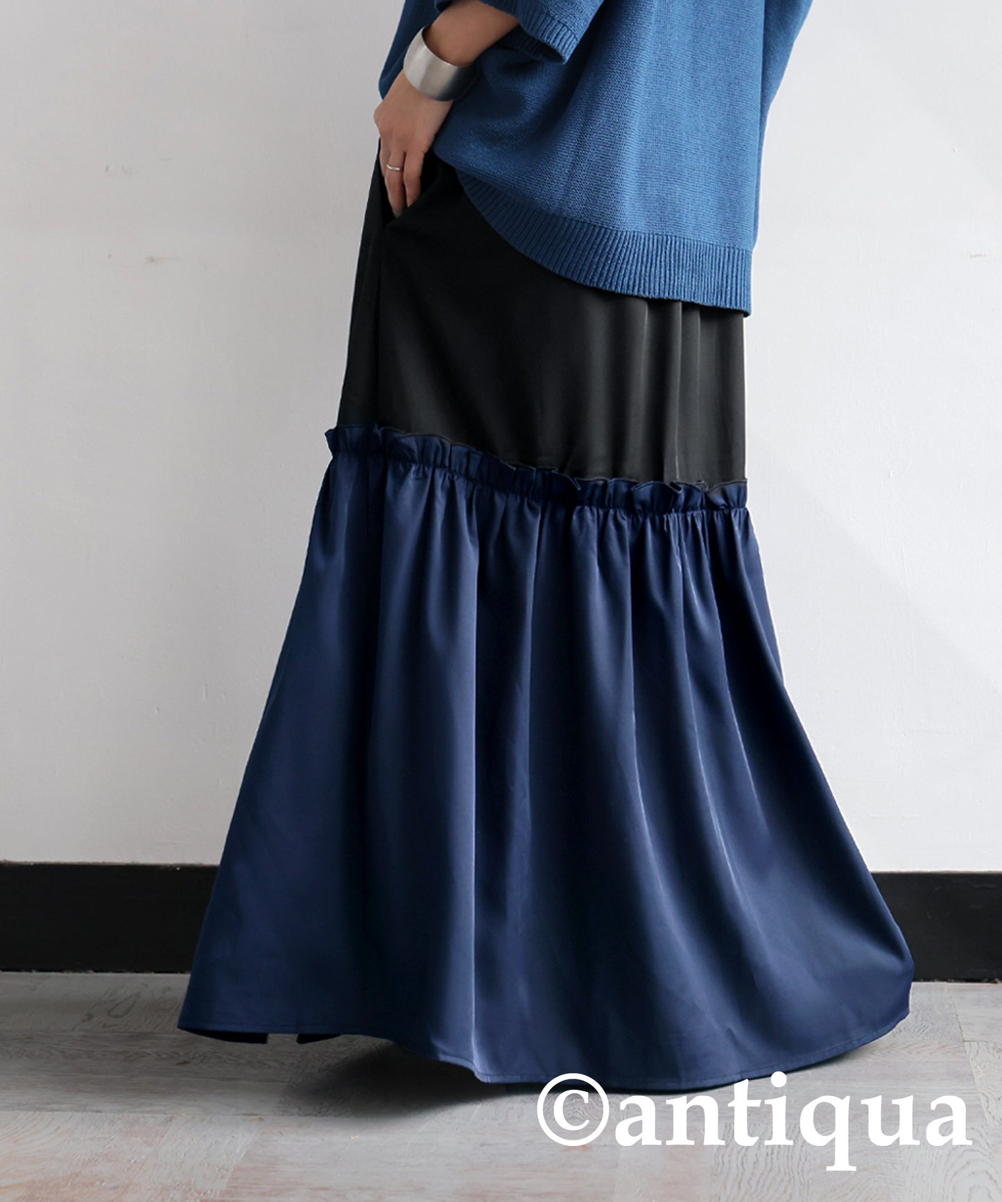 Side Frill Skirt Ladies