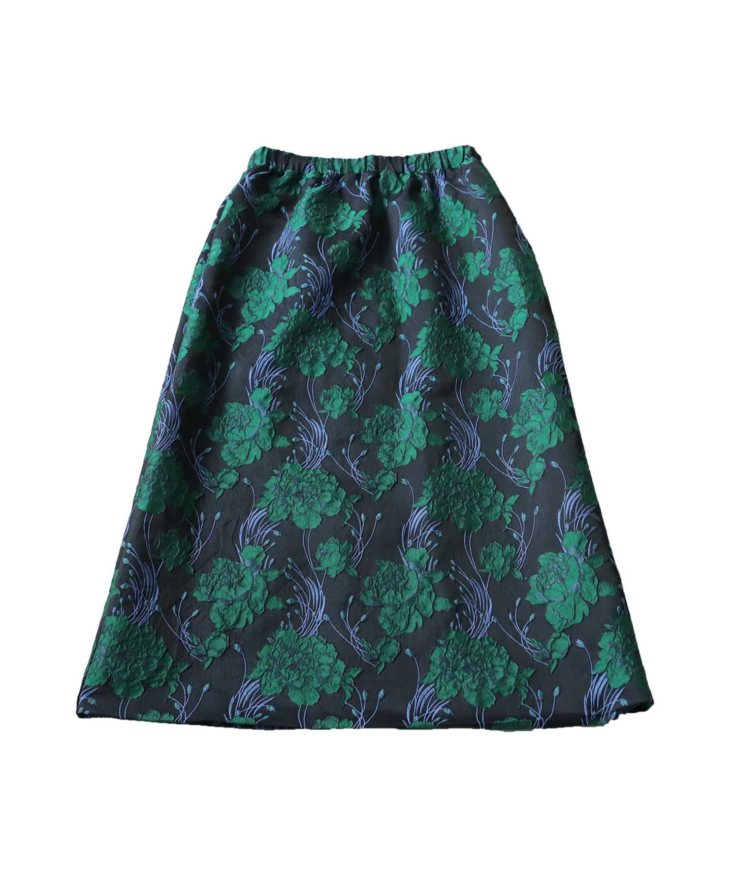 Floral Jacquard Skirt Ladies