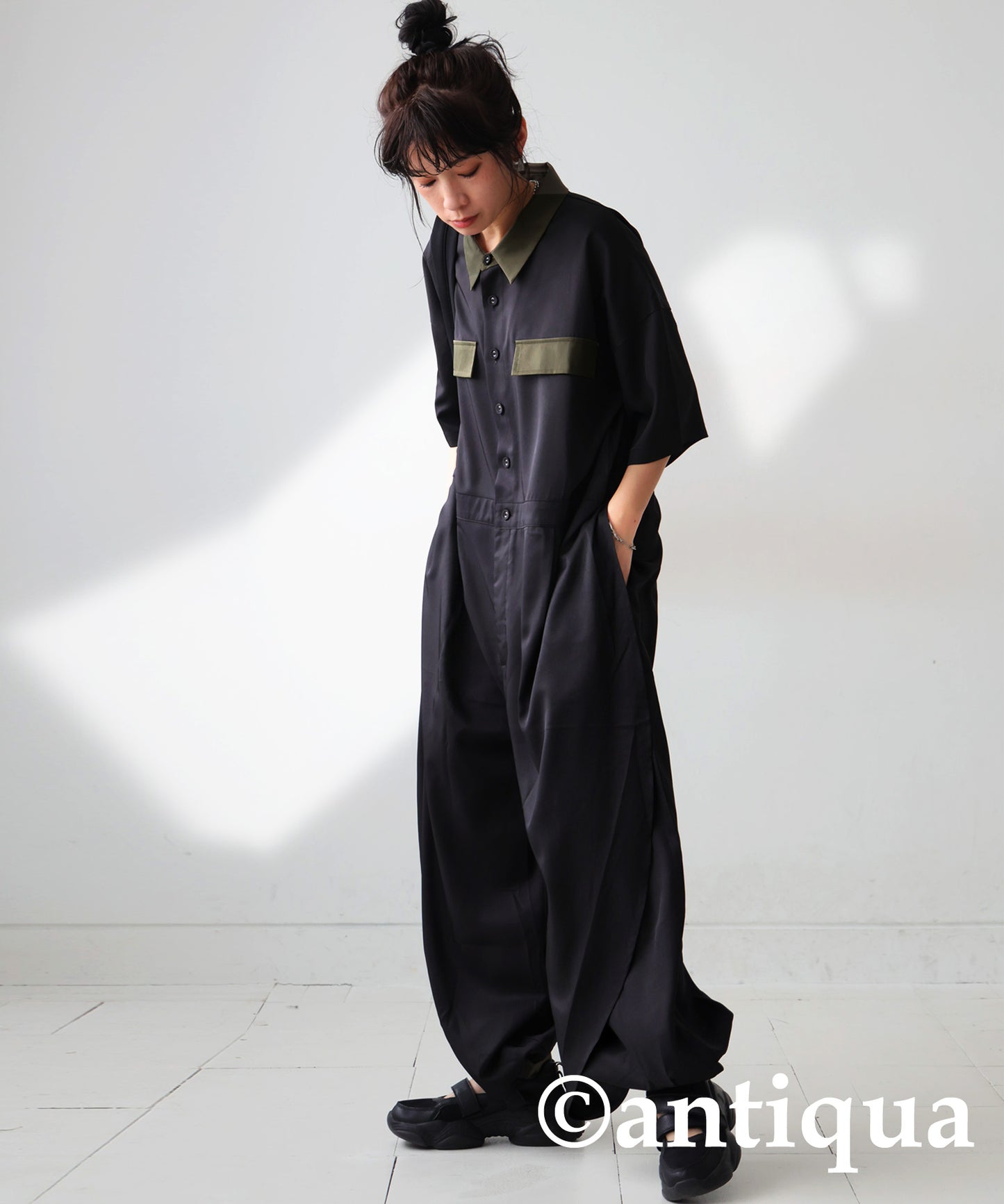 Ruffle Design Jumpsuit Ladies