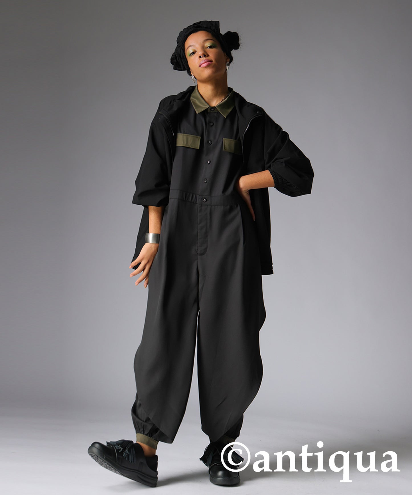 Ruffle Design Jumpsuit Ladies