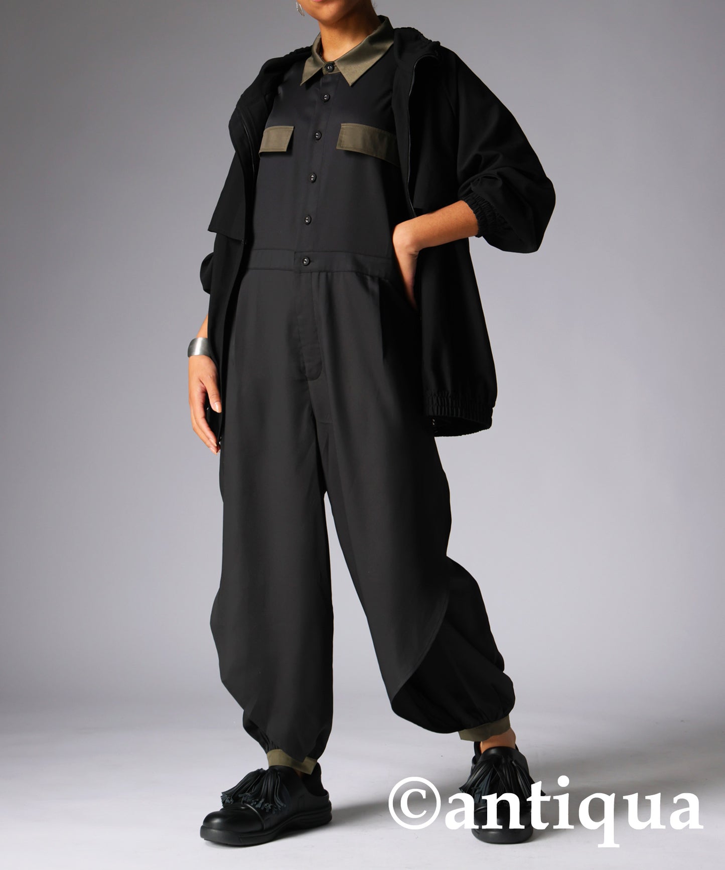 Ruffle Design Jumpsuit Ladies