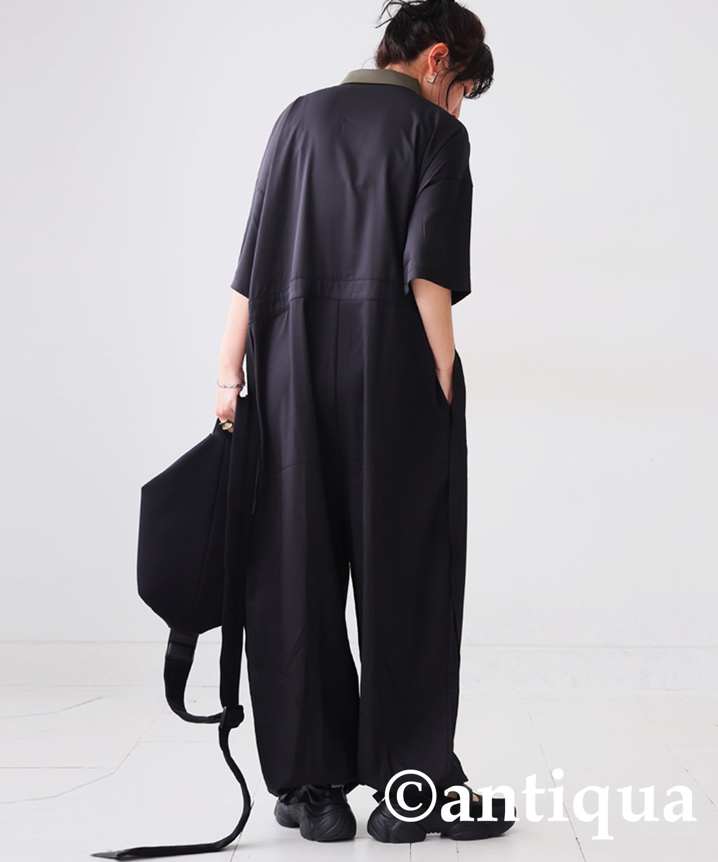 Ruffle Design Jumpsuit Ladies