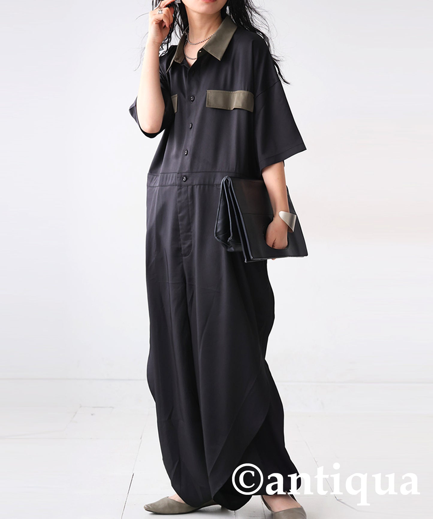 Ruffle Design Jumpsuit Ladies