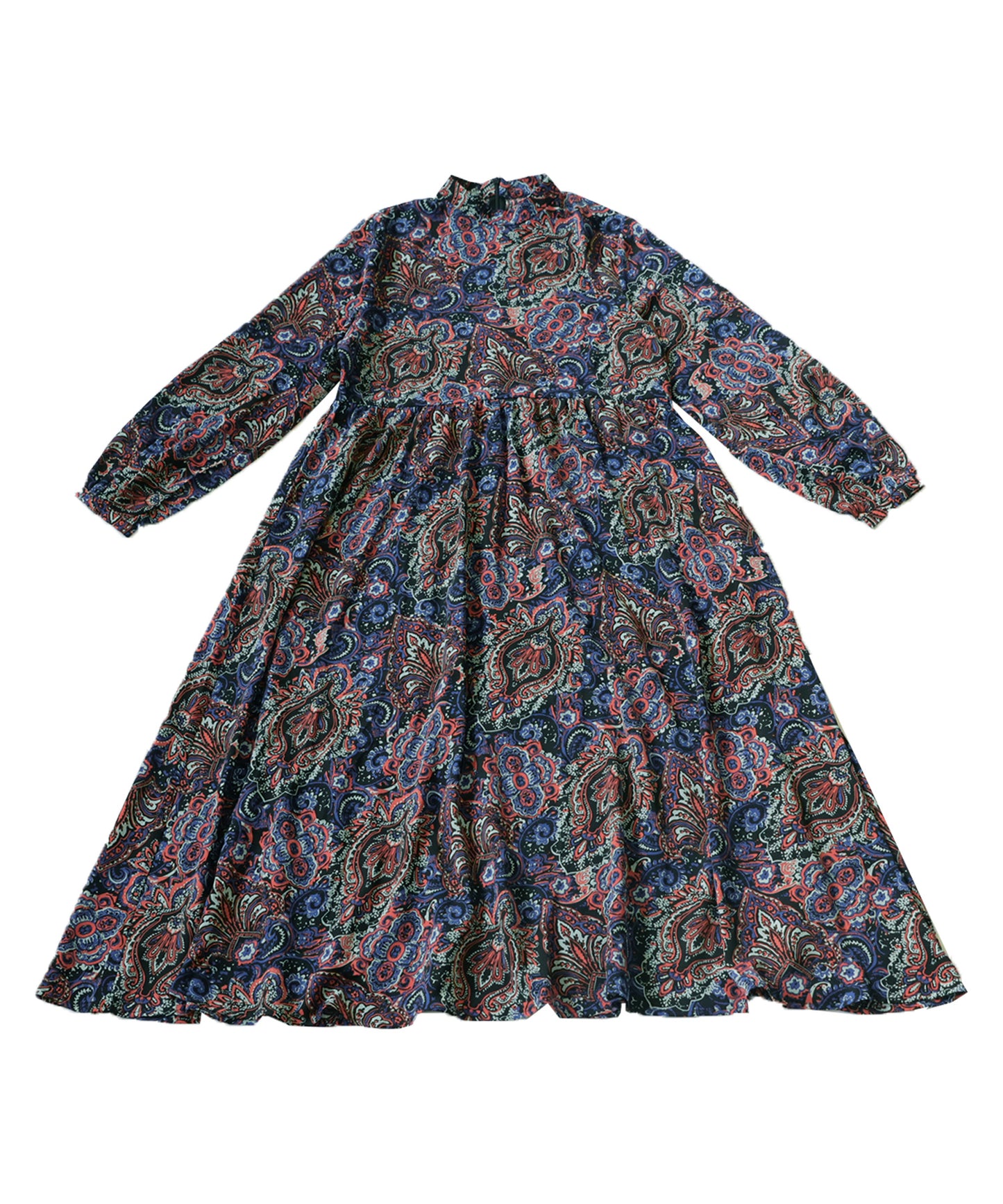 Paisley Pattern Dress Ladies