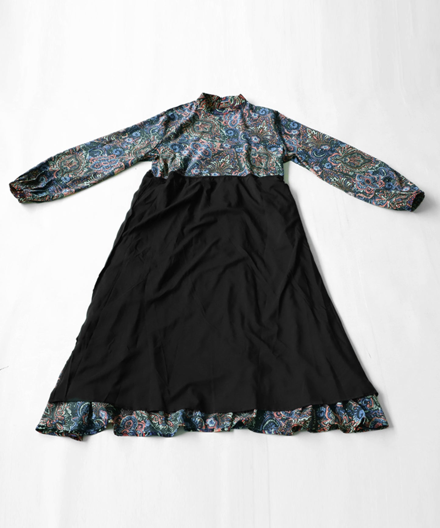 Paisley Pattern Dress Ladies