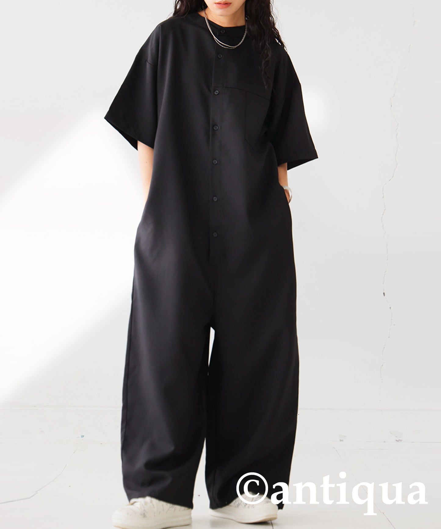 Short Sleeve Jumpsuit Ladies