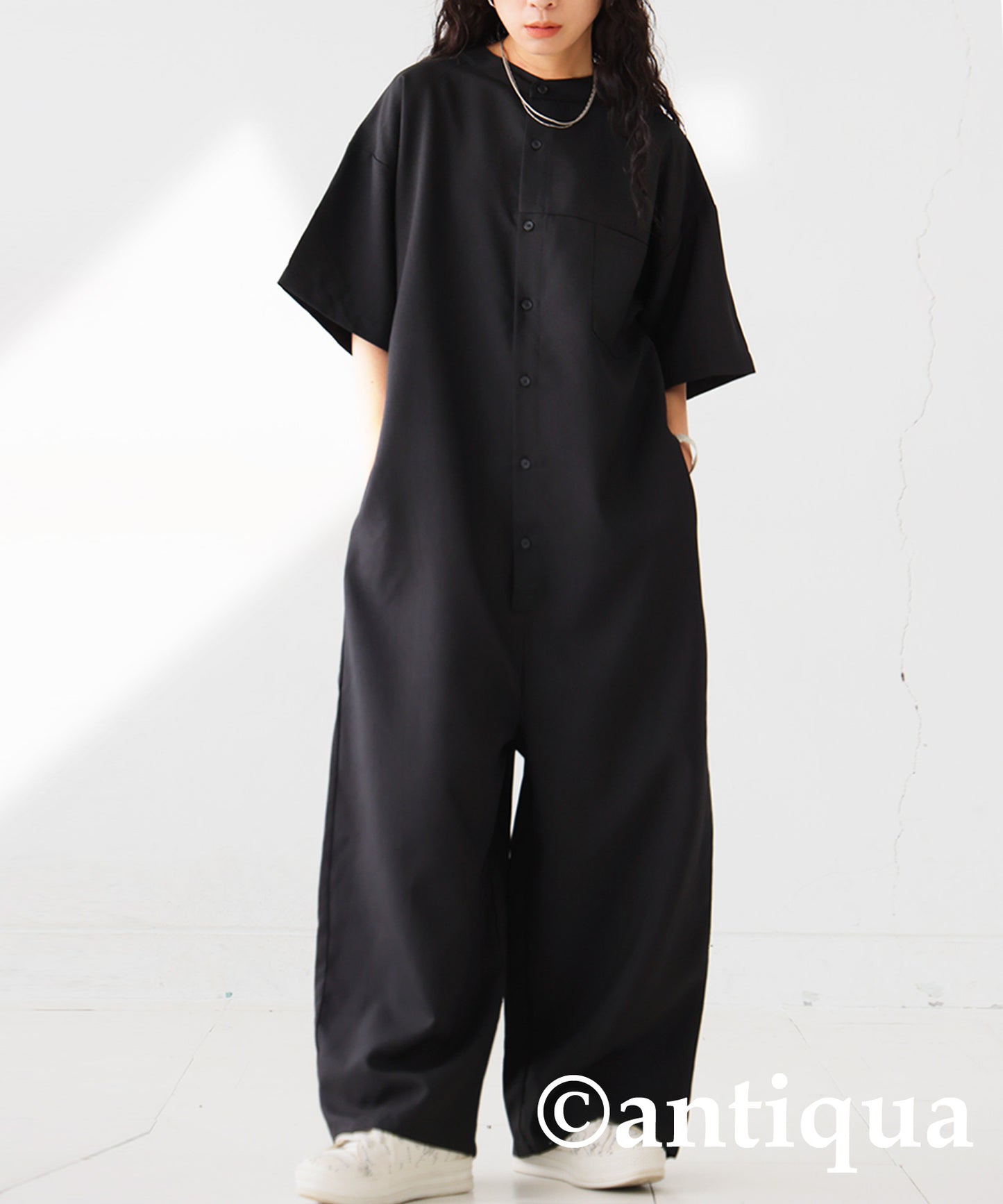 Short Sleeve Jumpsuit Ladies