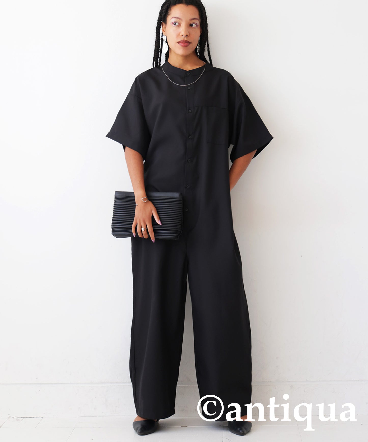 Short Sleeve Jumpsuit Ladies