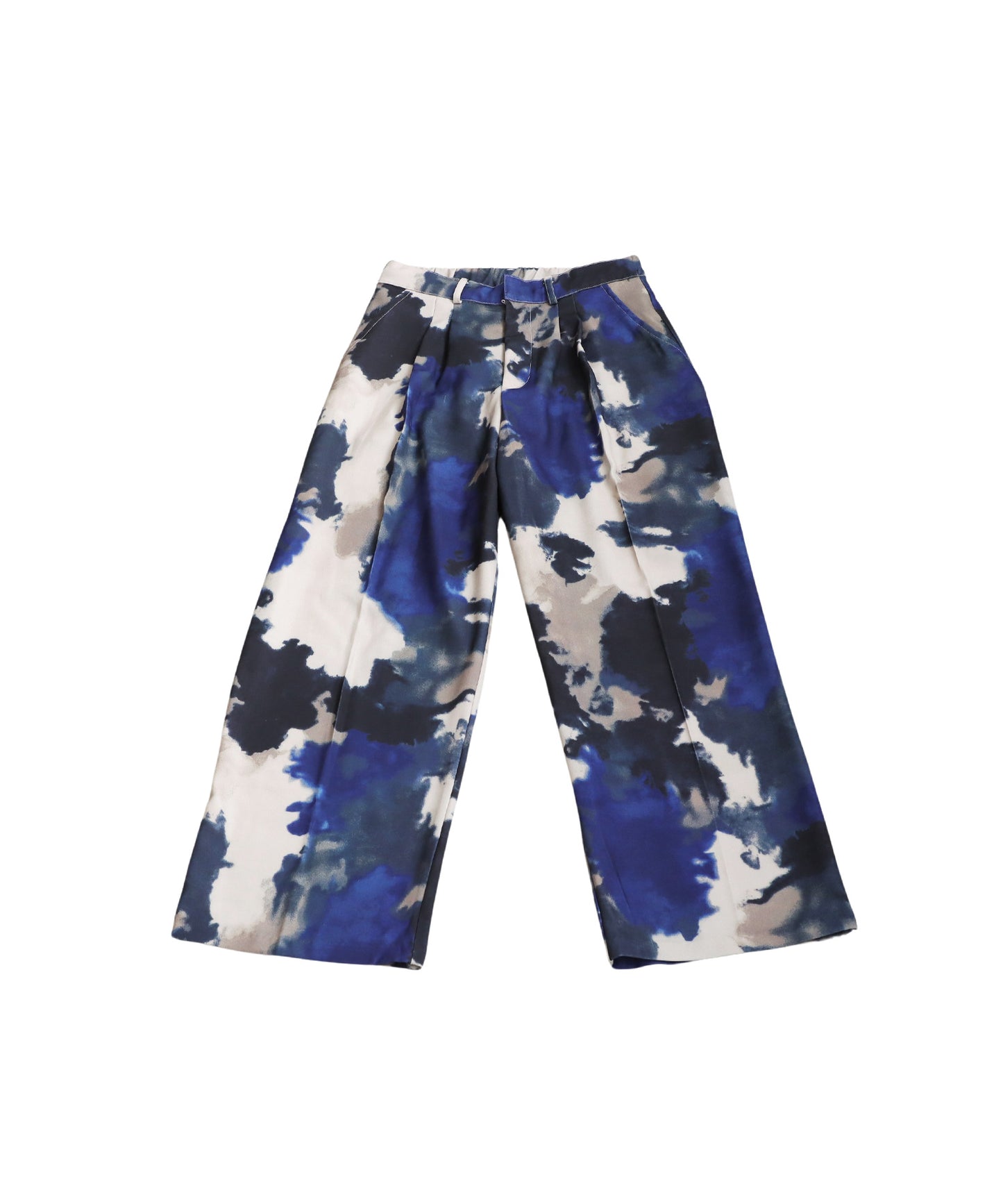 Watercolor Pattern Pants Ladies