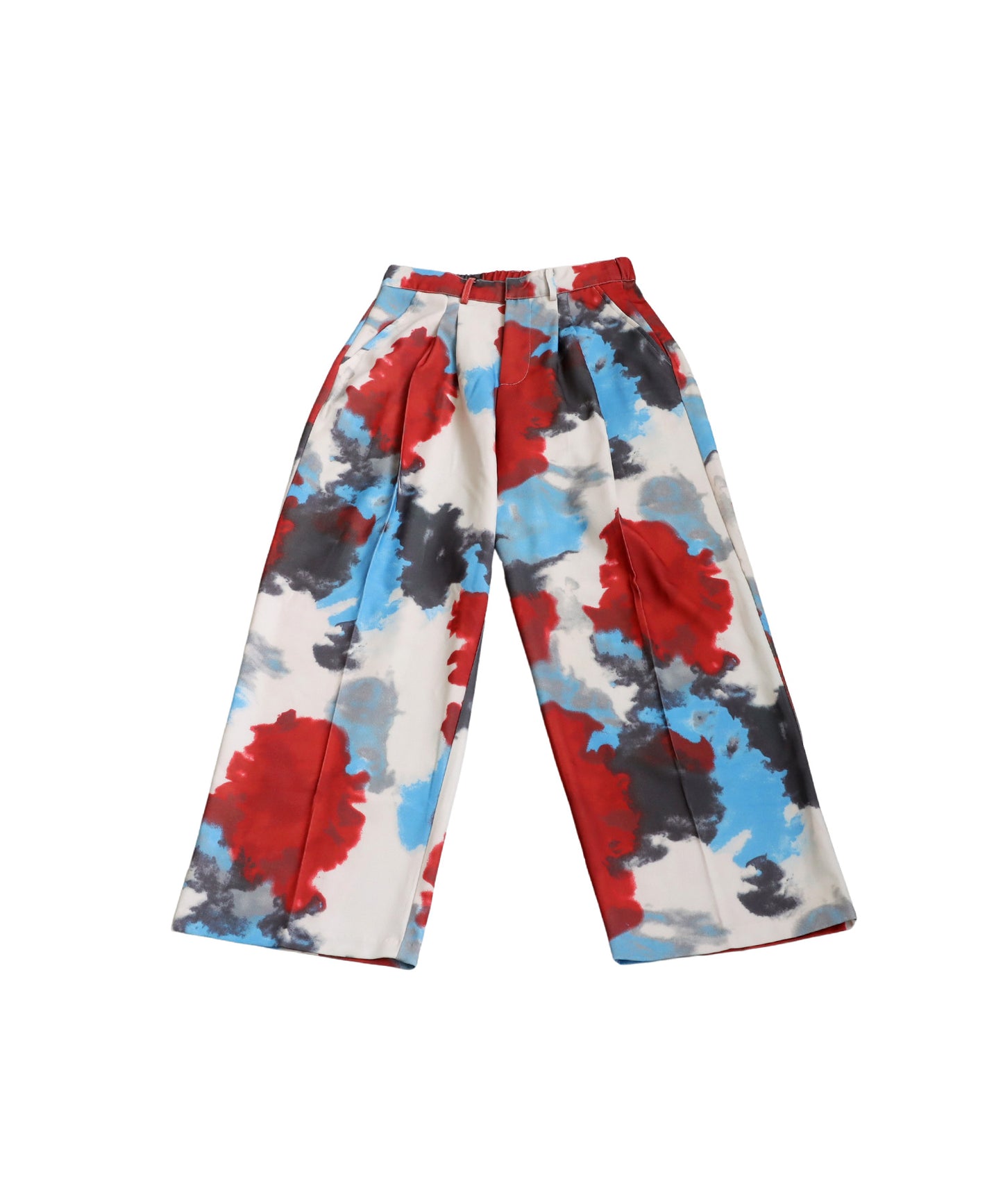 Watercolor Pattern Pants Ladies