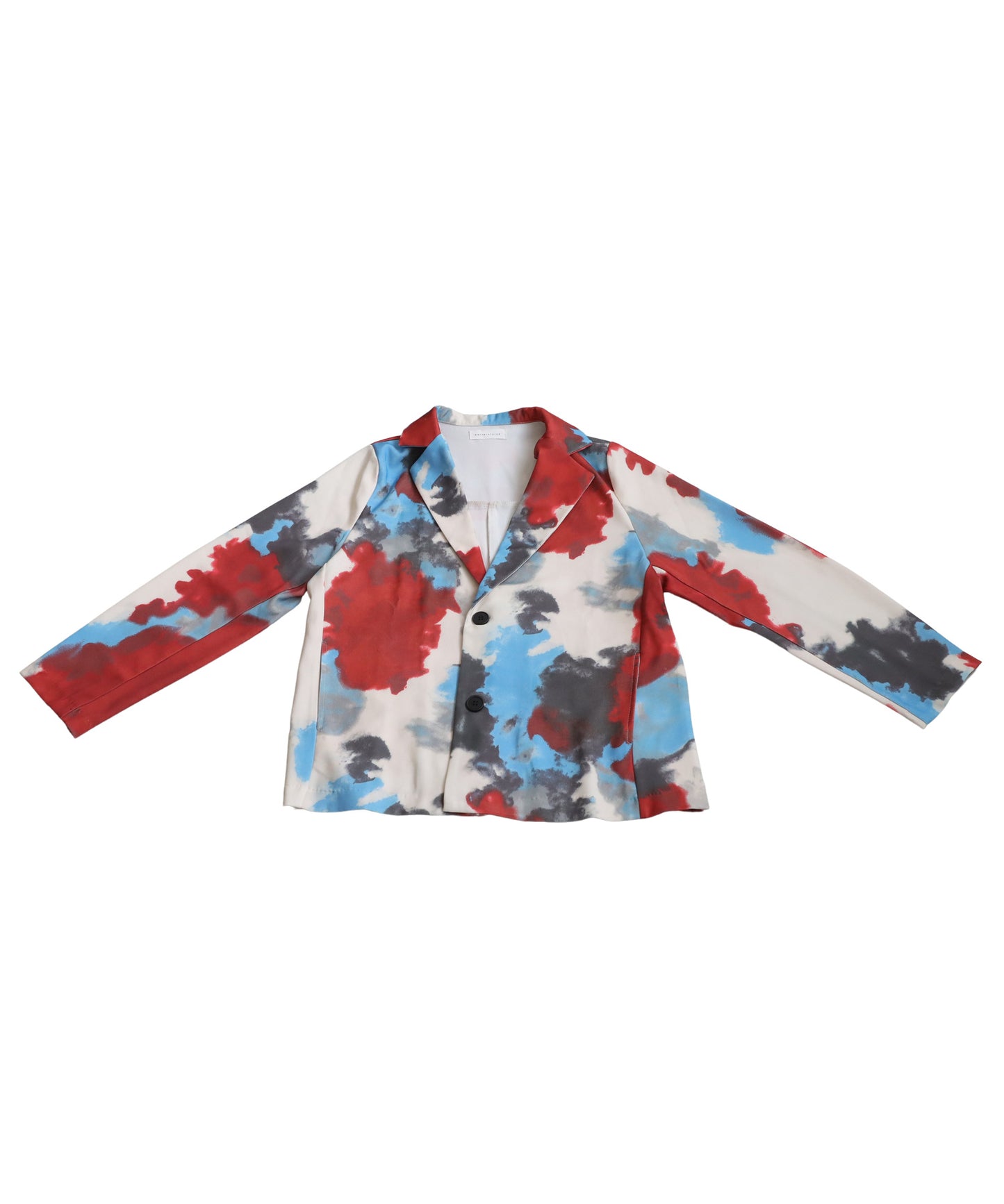 Watercolor Pattern Jacket Ladies