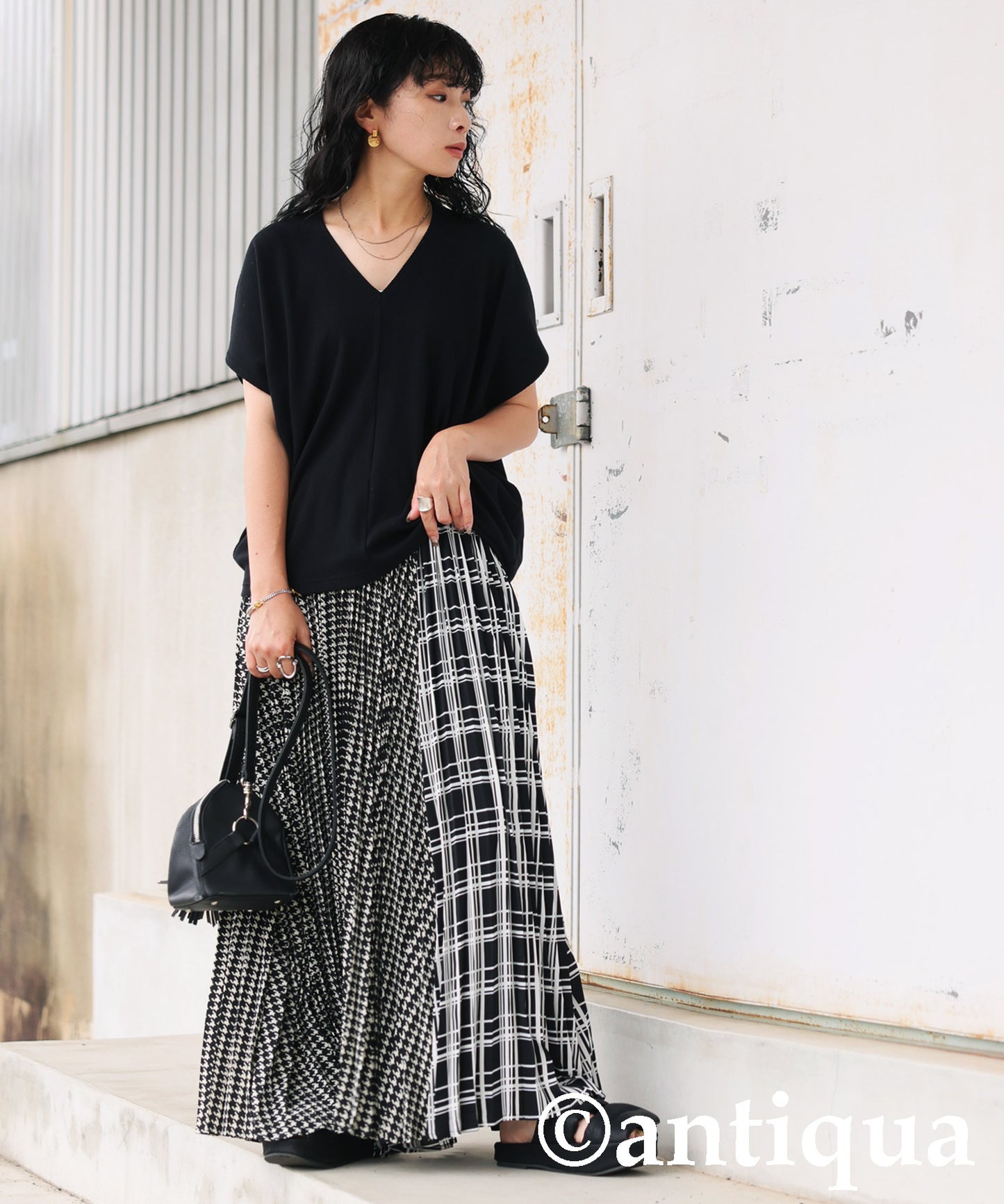 Docking Pleated Skirt Ladies